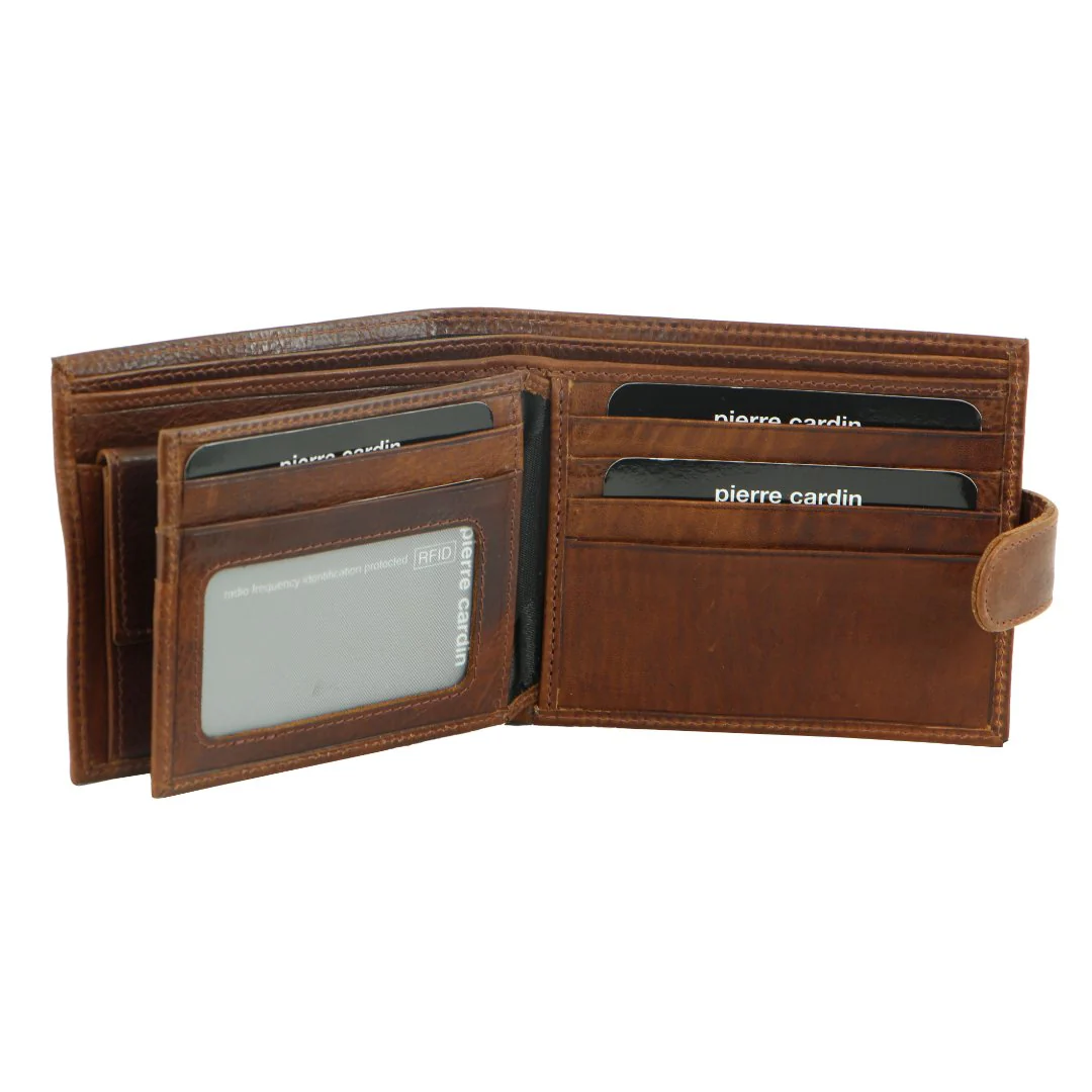 Pierre Cardin Italian Leather Men's Wallet/Card Holder - Image 2