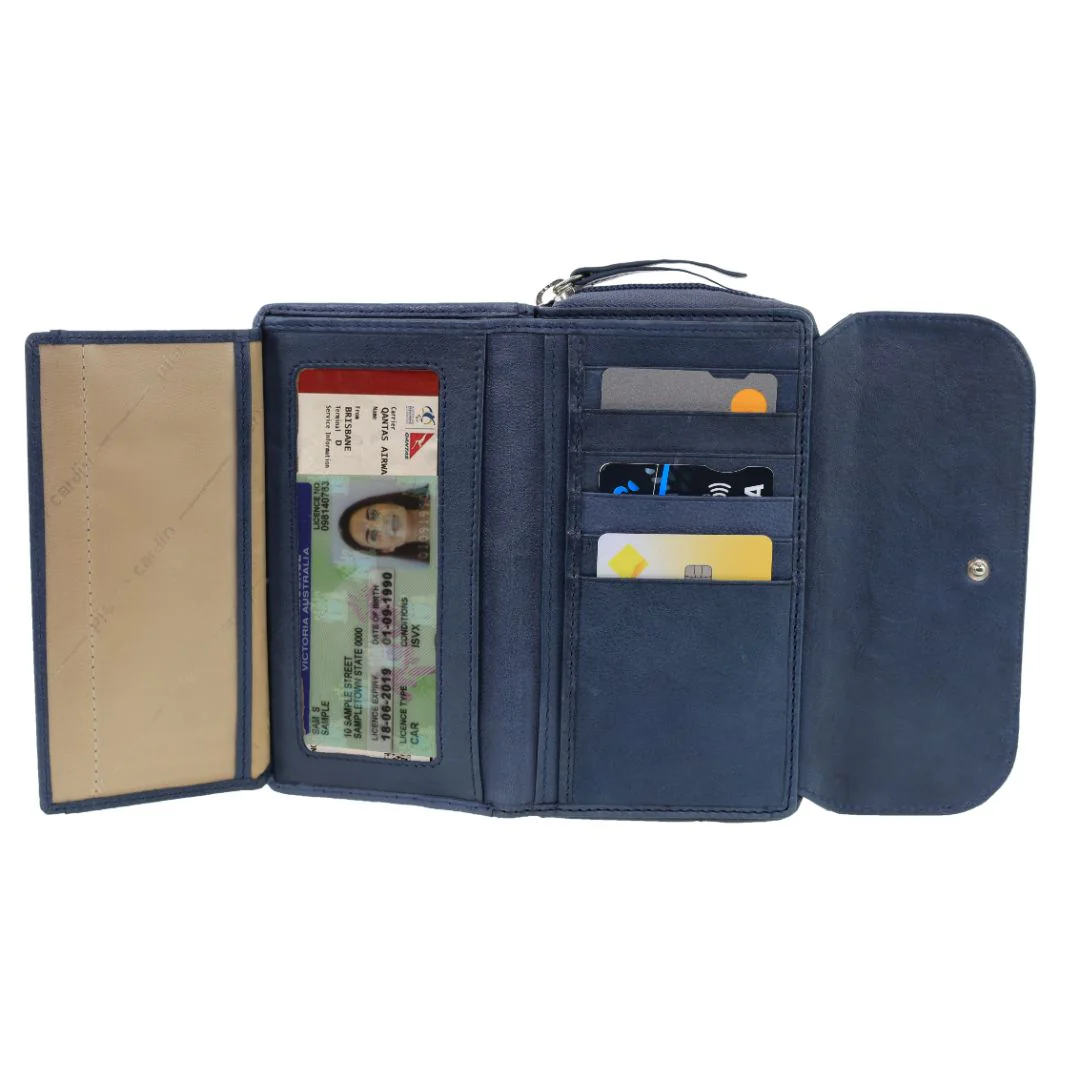 Pierre Cardin Ladies Bi-Fold Tab Wallet - Image 4