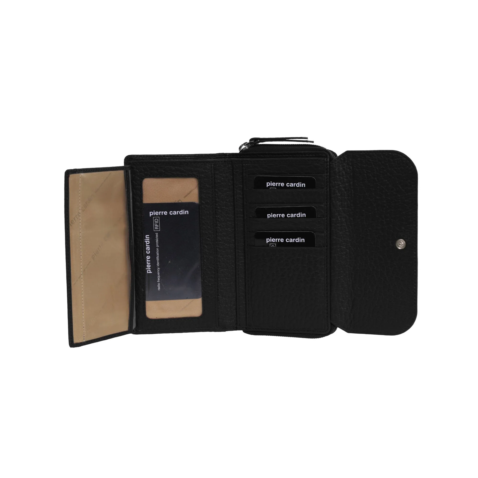Pierre Cardin Ladies Bi-Fold Tab Wallet - Image 3