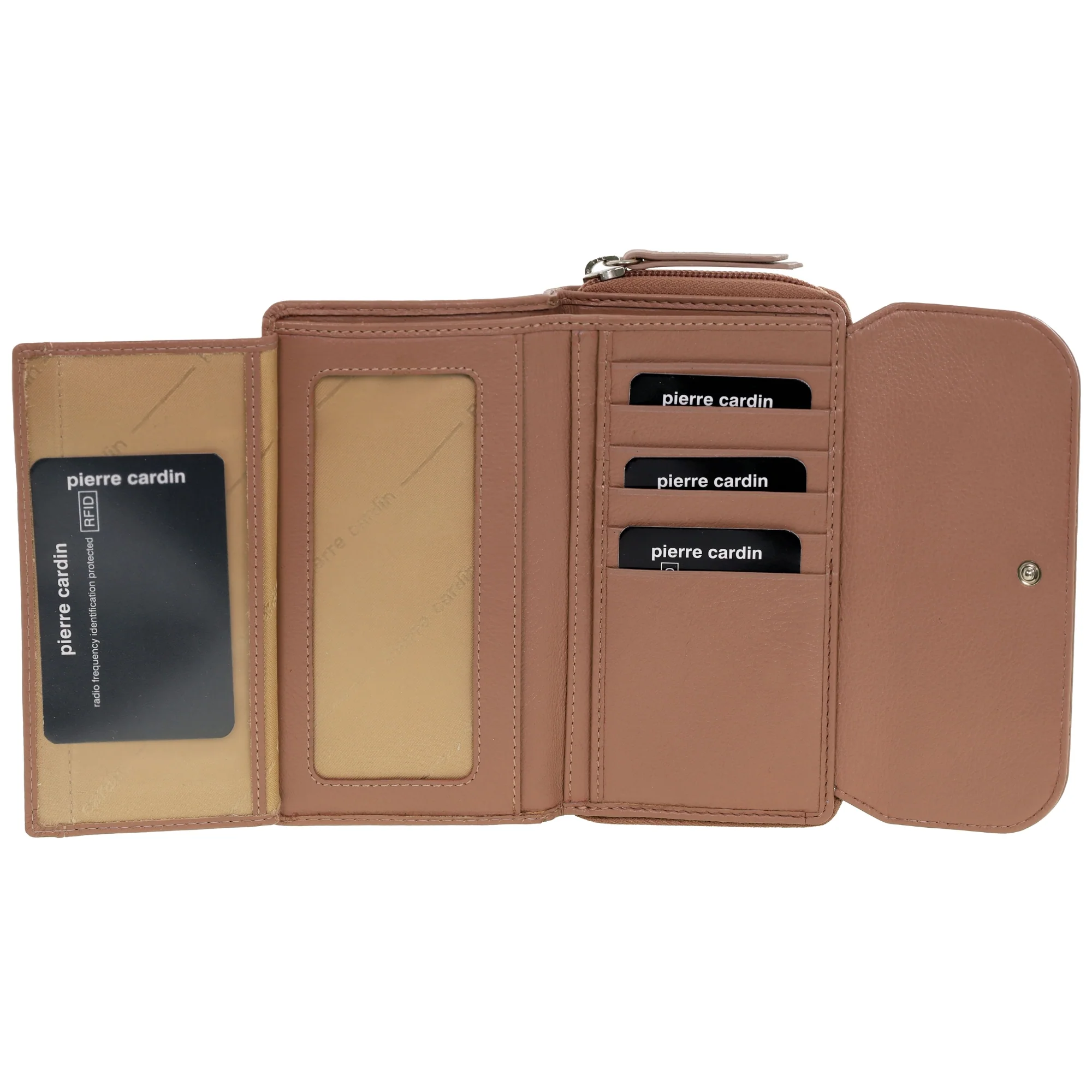 Pierre Cardin Ladies Bi-Fold Tab Wallet - Image 4