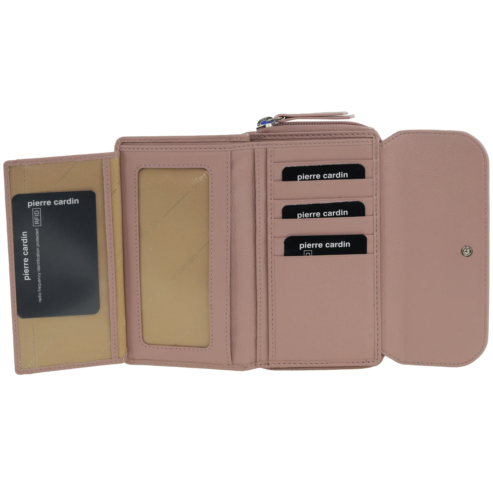 Pierre Cardin Ladies Bi-Fold Tab Wallet - Image 4