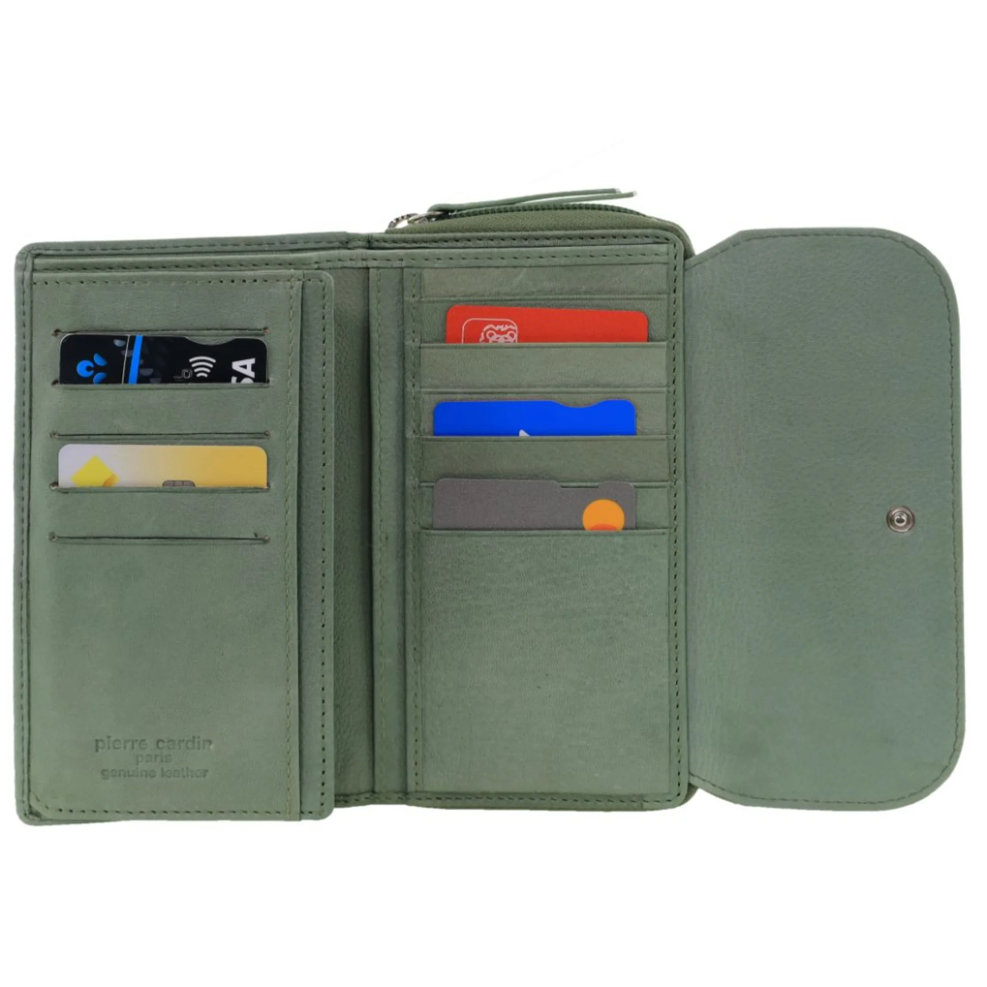 Pierre Cardin Ladies Bi-Fold Tab Wallet - Image 3