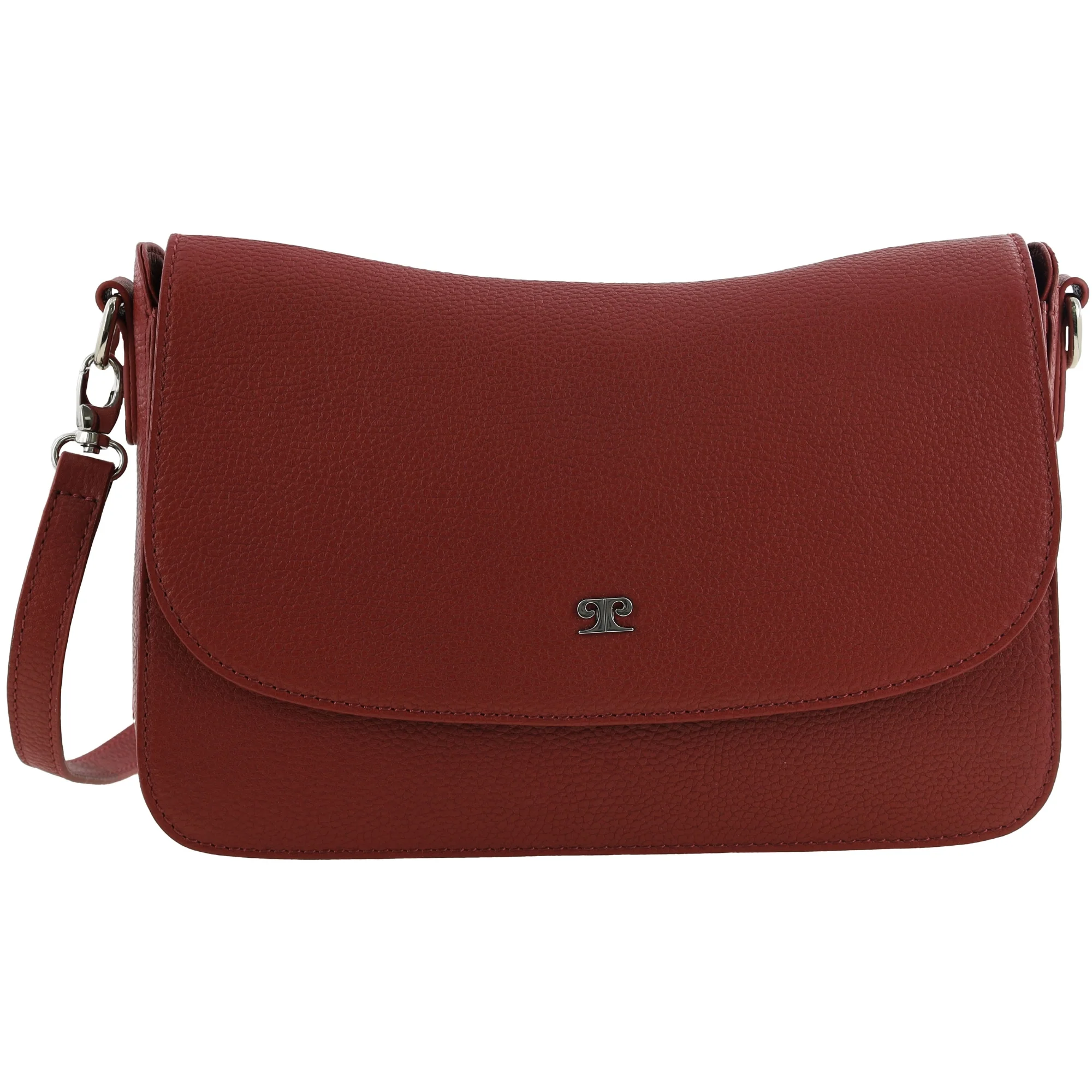 Pierre Cardin Ladies Leather Flap Over Crossbody Bag - Image 4