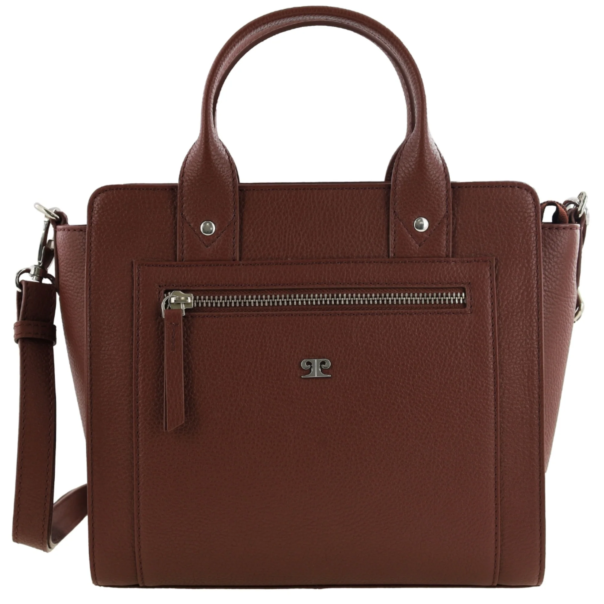 Pierre Cardin Ladies Leather Mini Tote Crossbody Bag - Image 5
