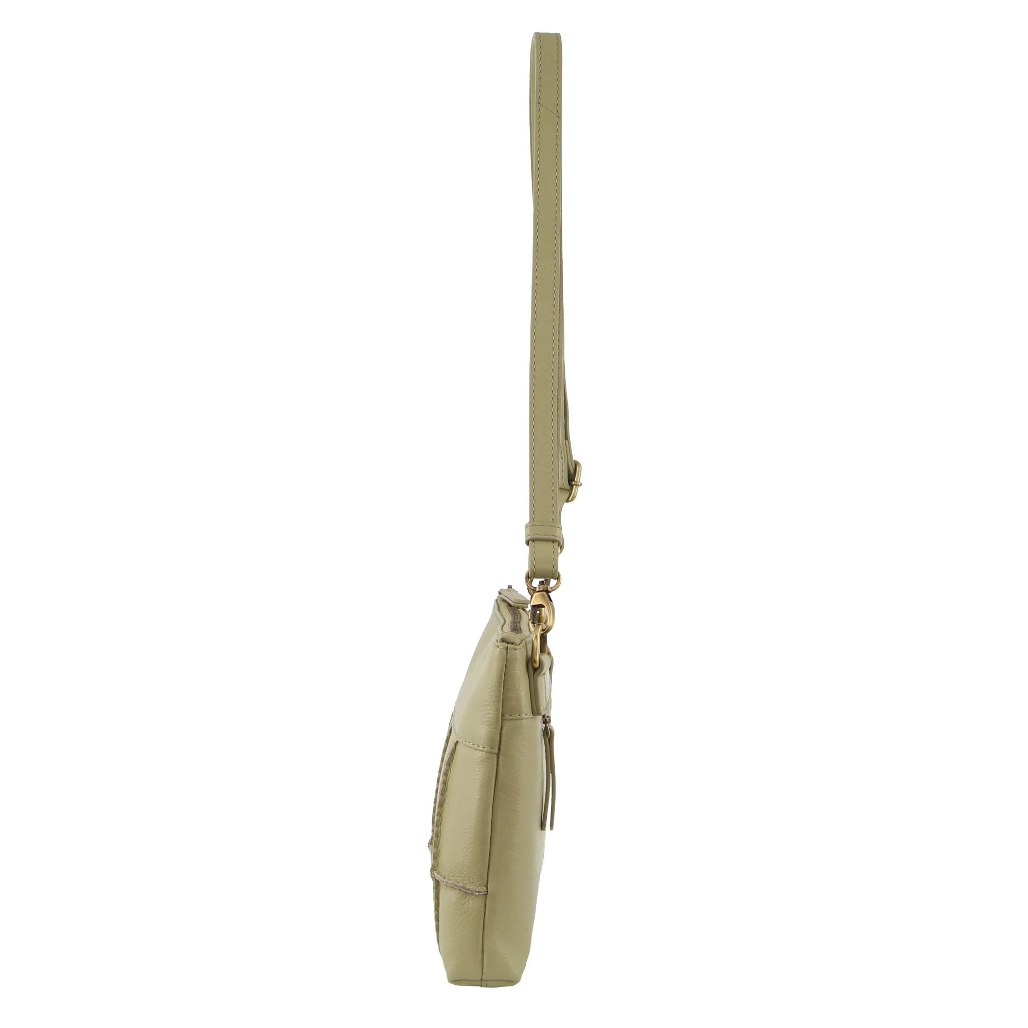 Pierre Cardin Ladies Leather Stitch-design Cross-Body Bag - Image 2