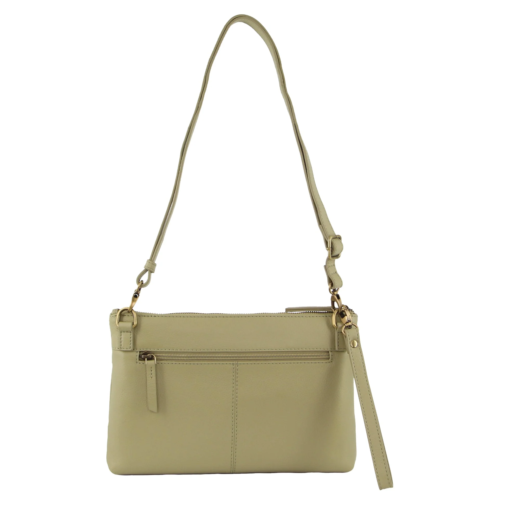 Pierre Cardin Ladies Leather Stitch-design Cross-Body Bag - Image 3