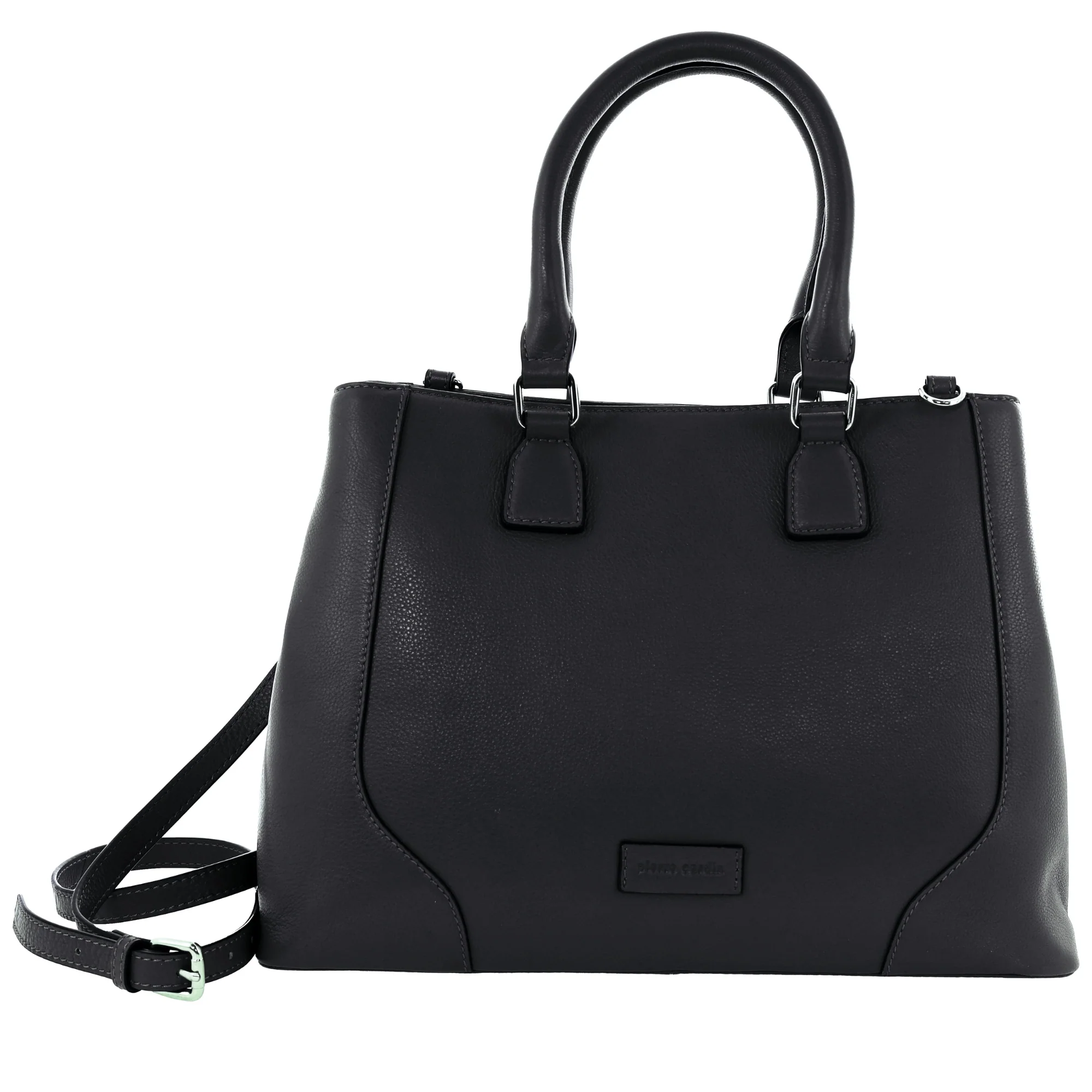 Pierre Cardin Ladies Leather Tote with Detachable Strap - Image 4