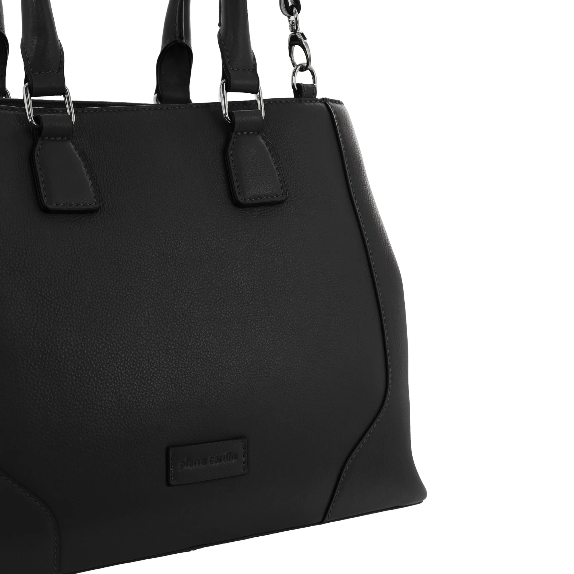 Pierre Cardin Ladies Leather Tote with Detachable Strap - Image 6