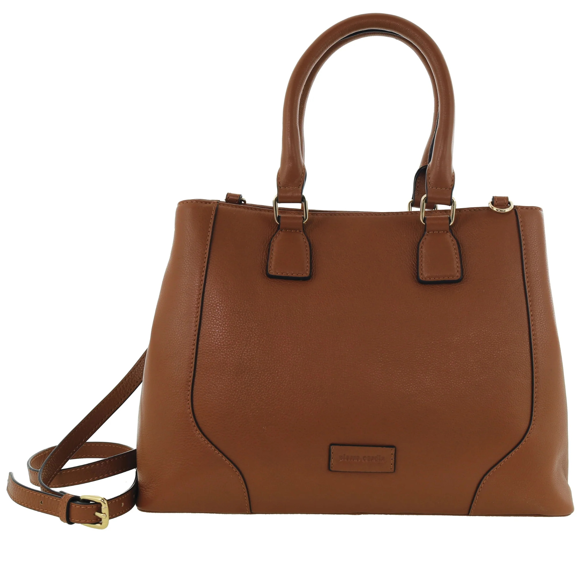 Pierre Cardin Ladies Leather Tote with Detachable Strap - Image 4