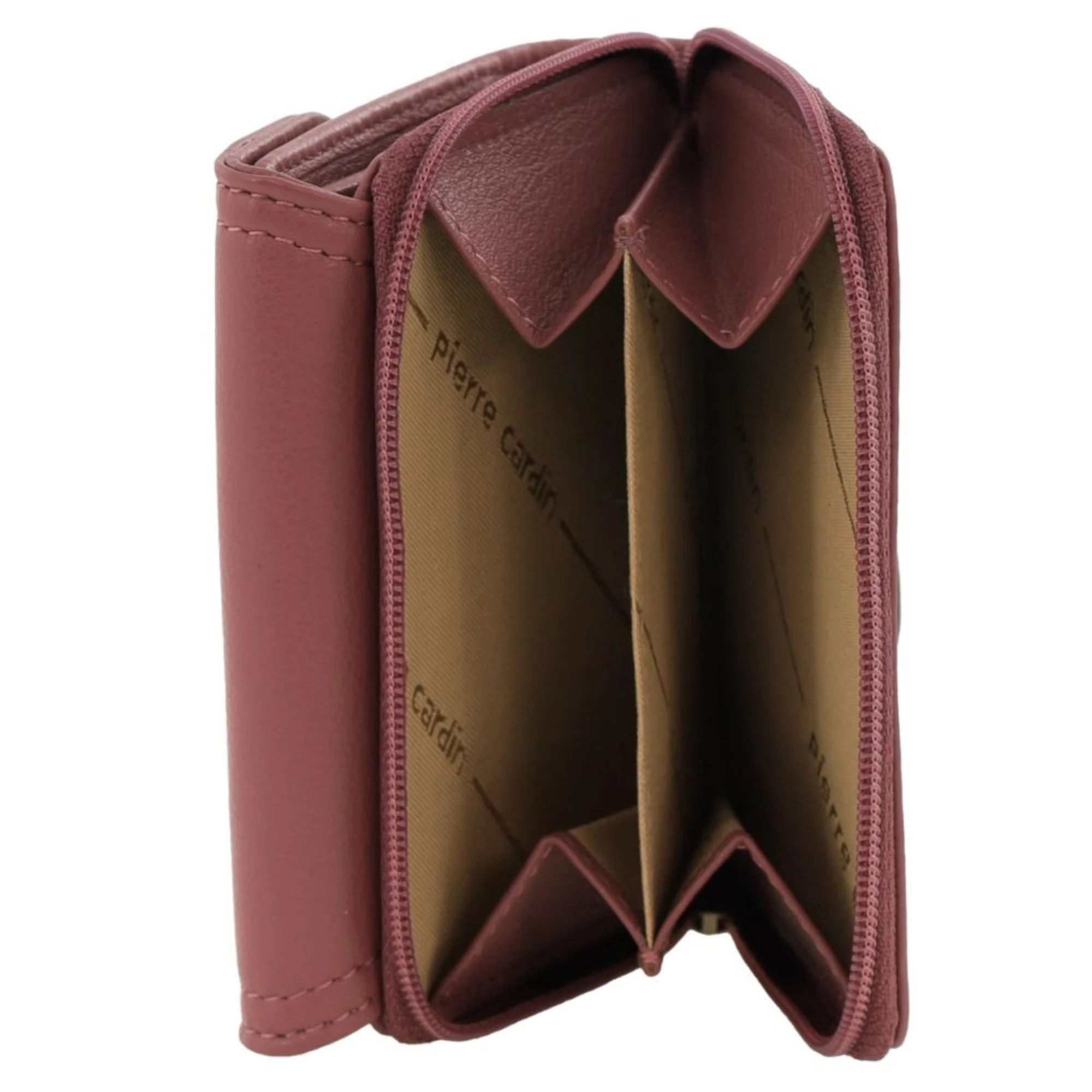 Pierre Cardin Ladies Leather Tri-Fold Tab Wallet - Image 2