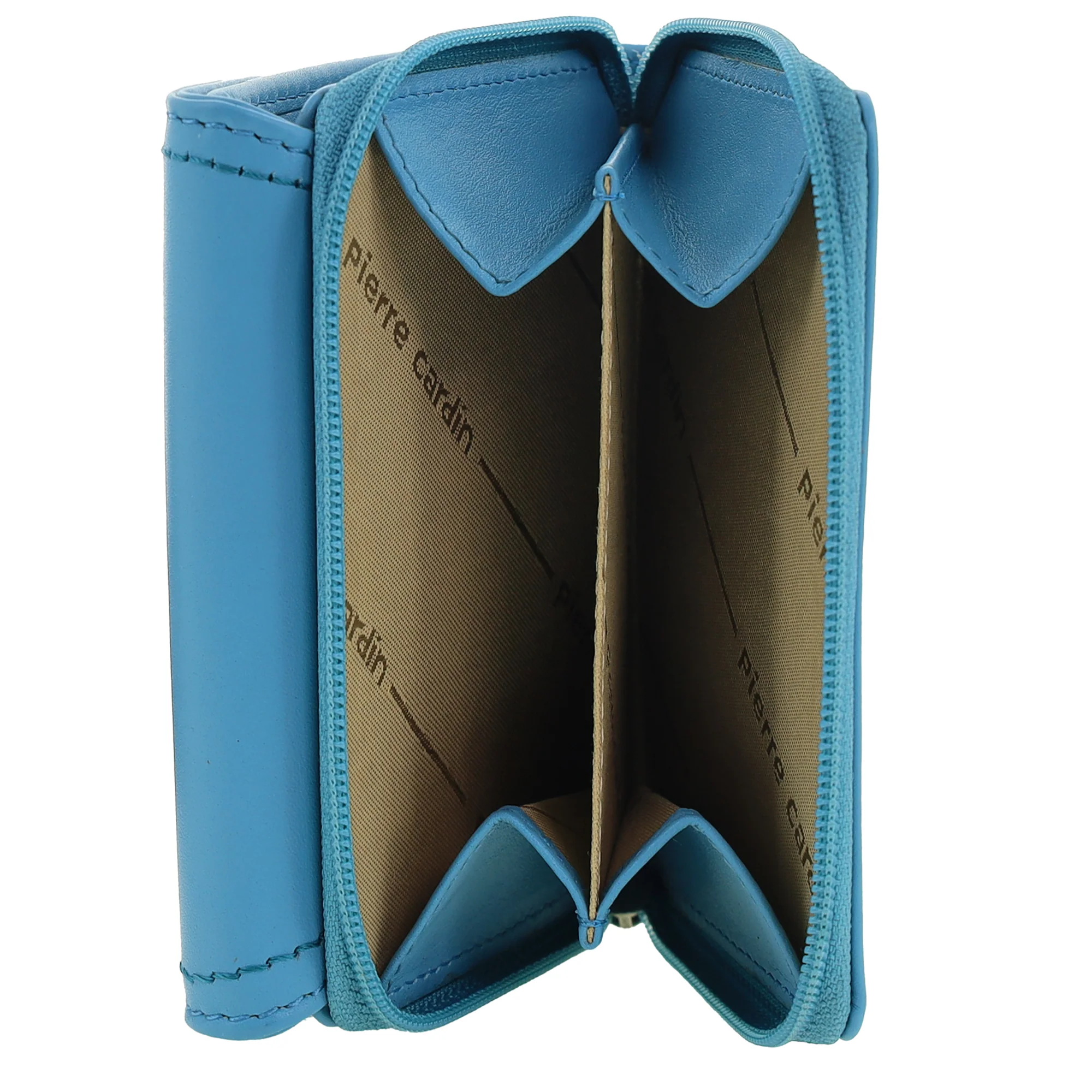 Pierre Cardin Ladies Leather Tri-Fold Tab Wallet - Image 2