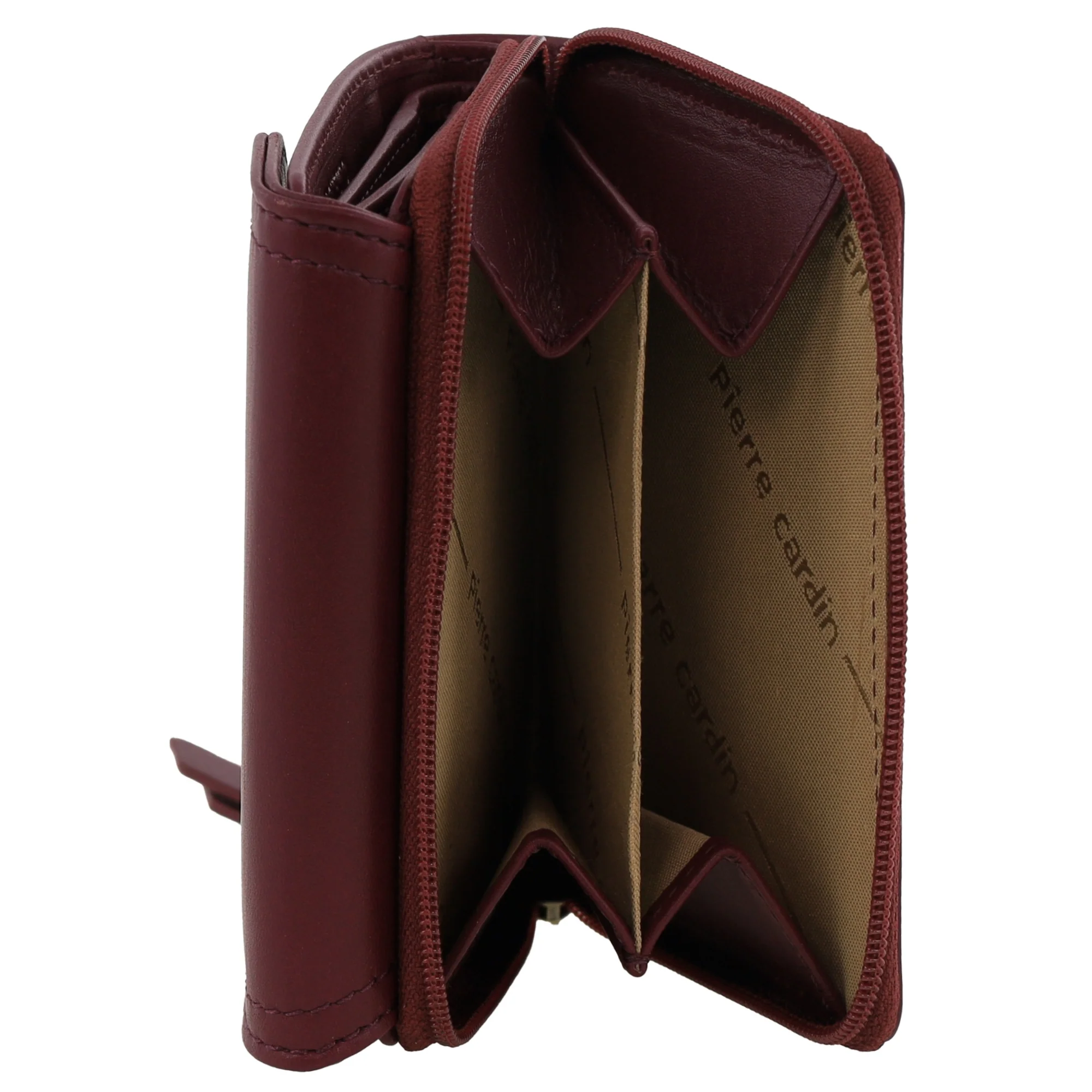 Pierre Cardin Ladies Leather Tri-Fold Tab Wallet - Image 2