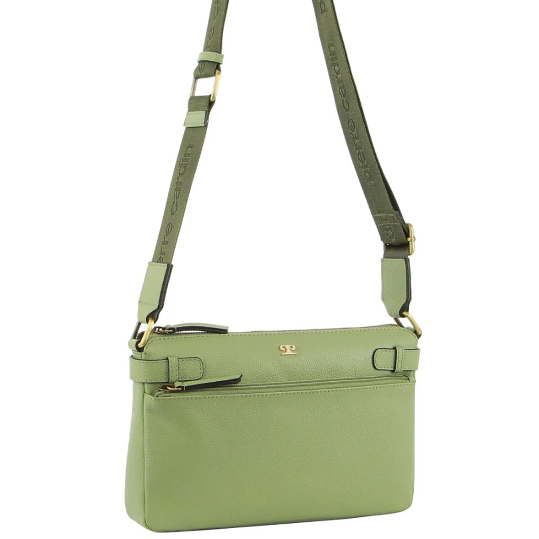 Pierre Cardin Ladies Leather Webbing Strap Handbag - Image 3