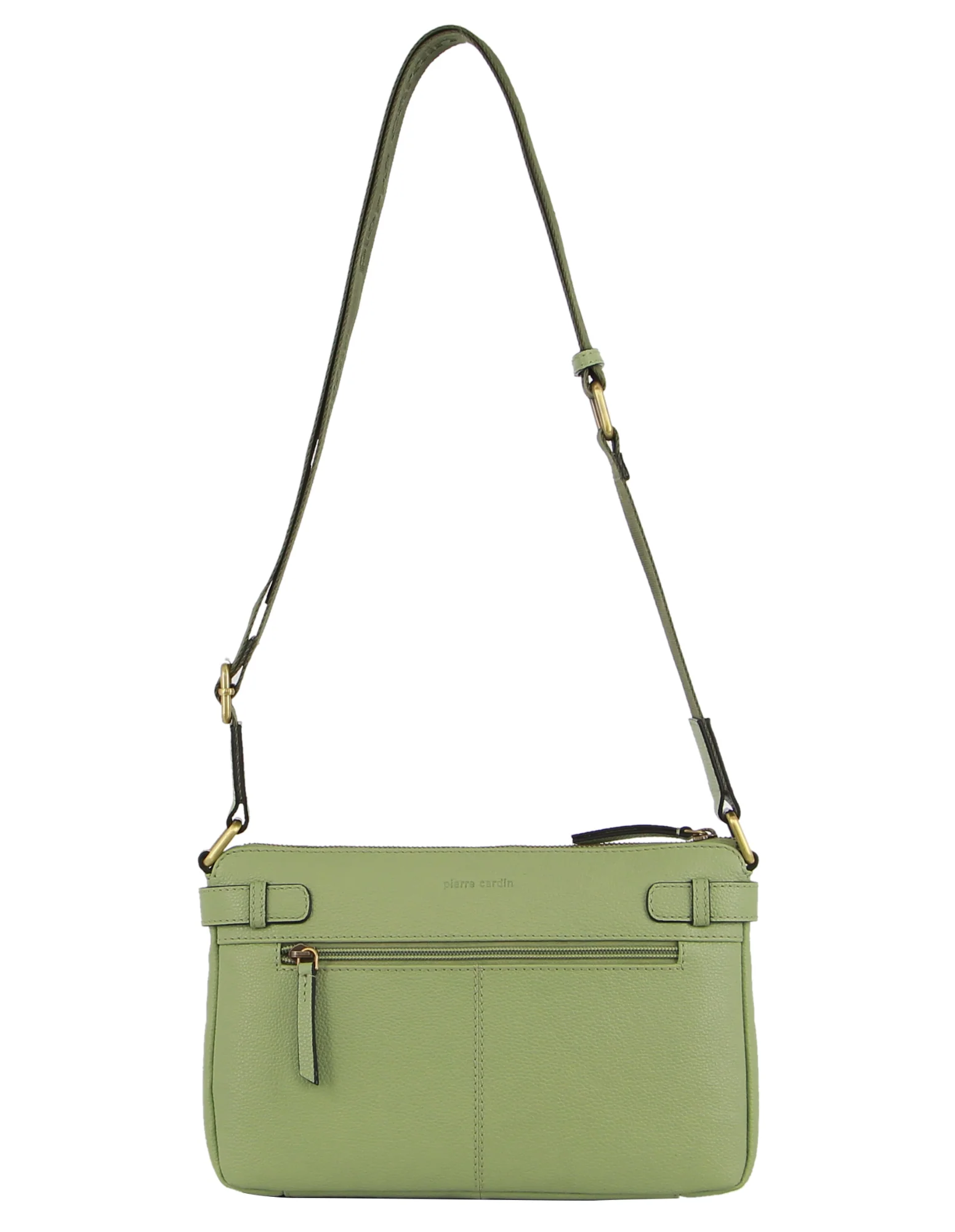 Pierre Cardin Ladies Leather Webbing Strap Handbag - Image 5