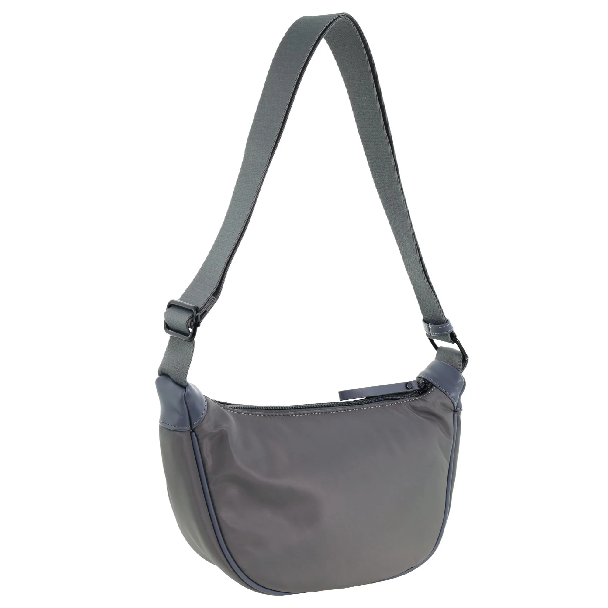 Pierre Cardin Ladies Nylon Crescent Cross-Body Bag - Image 6