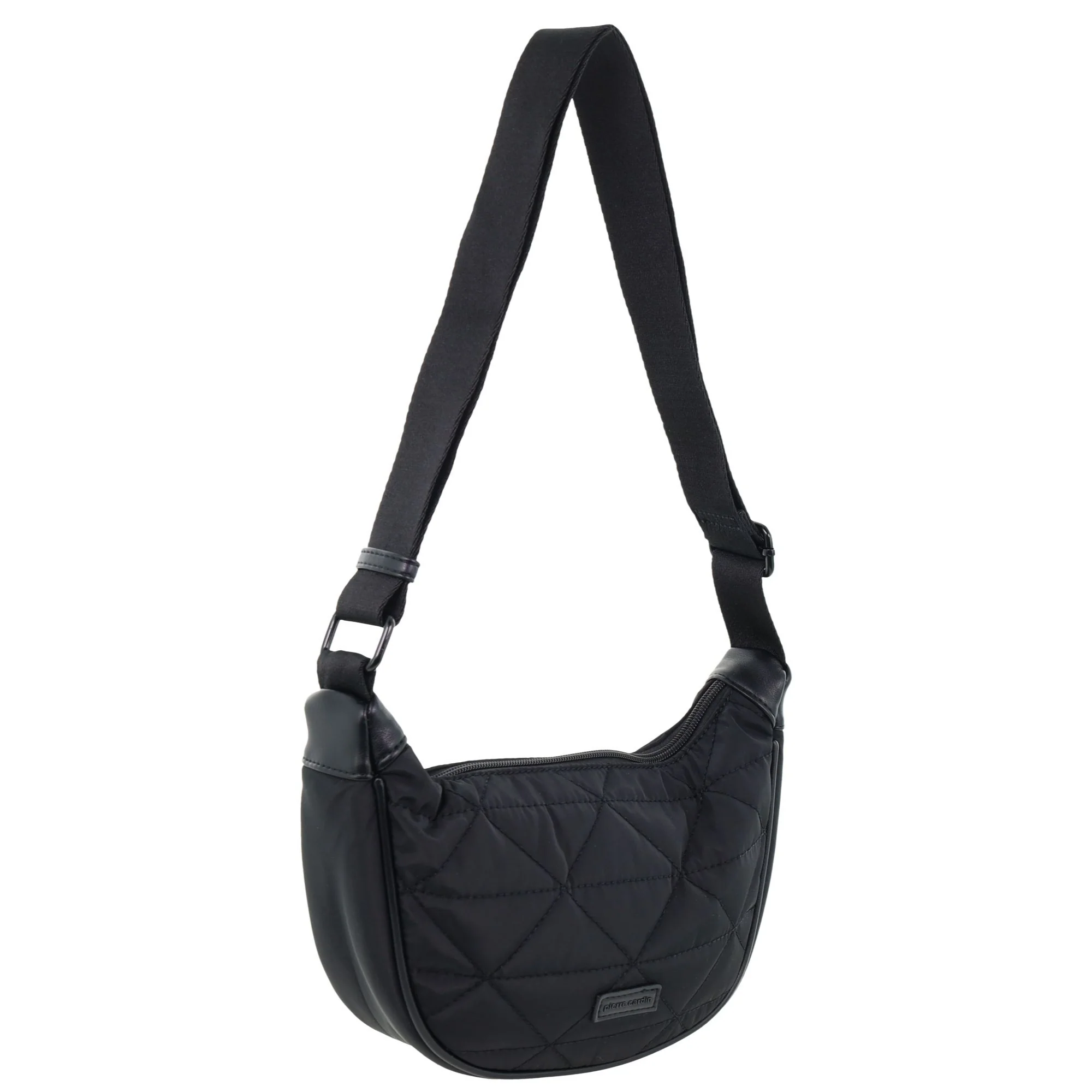 Pierre Cardin Ladies Nylon Crescent Cross-Body Bag - Image 2