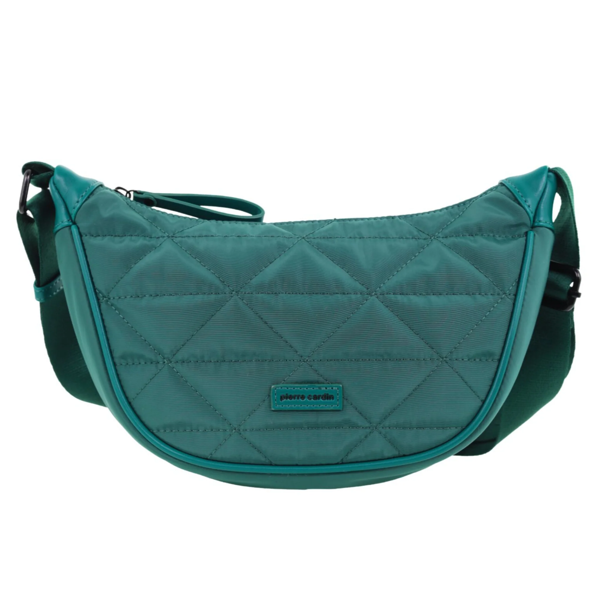 Pierre Cardin Ladies Nylon Crescent Cross-Body Bag - Image 4