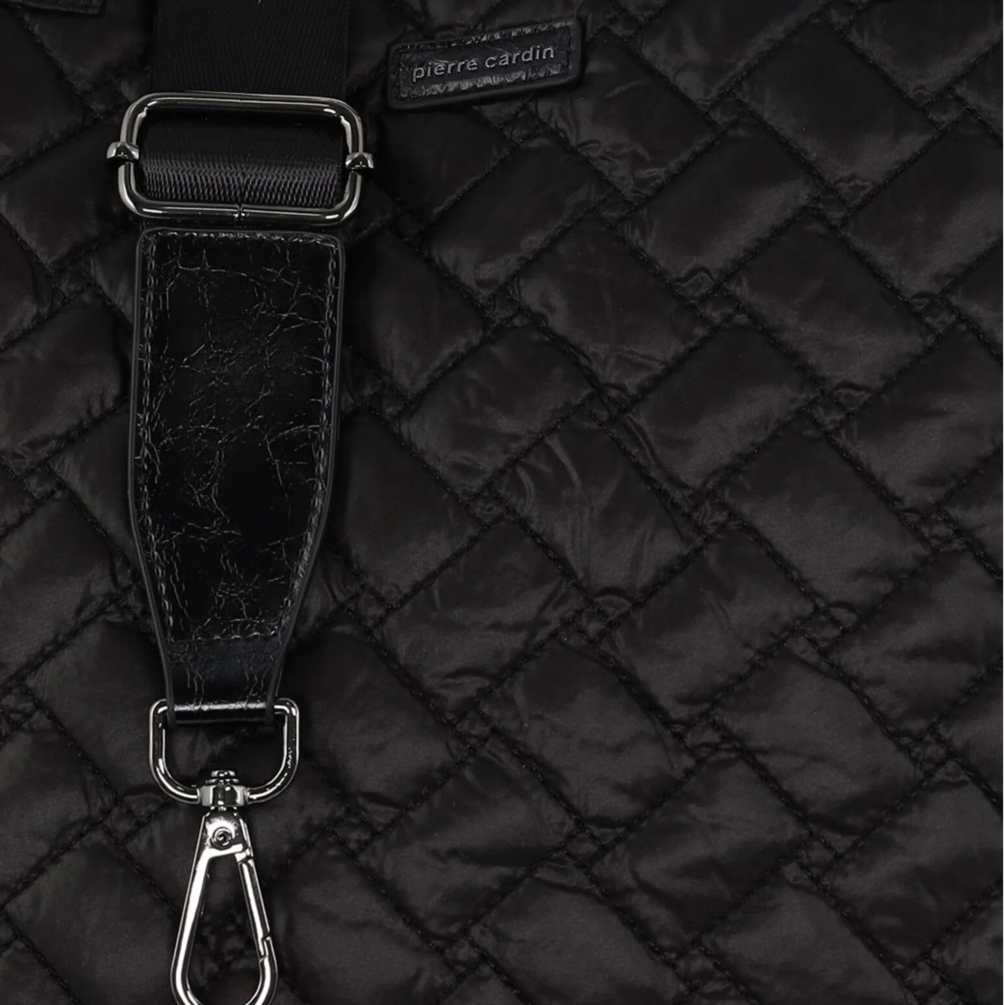 Pierre Cardin Ladies Nylon Quilted Tote Bag - Image 8