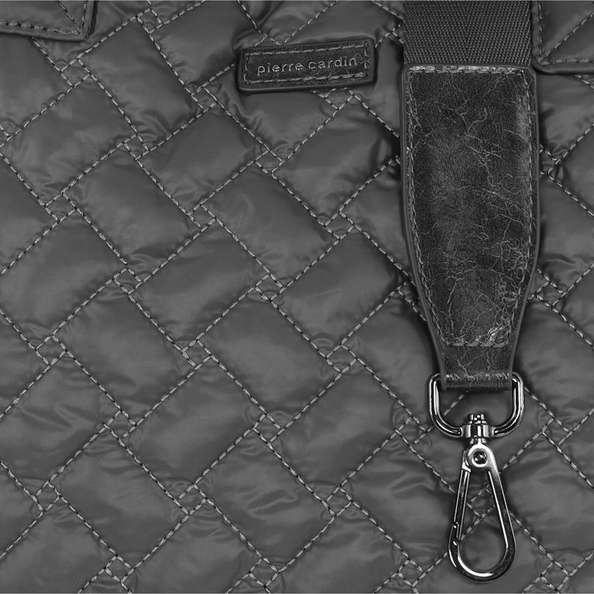 Pierre Cardin Ladies Nylon Small Quilted Tote Bag - Image 6