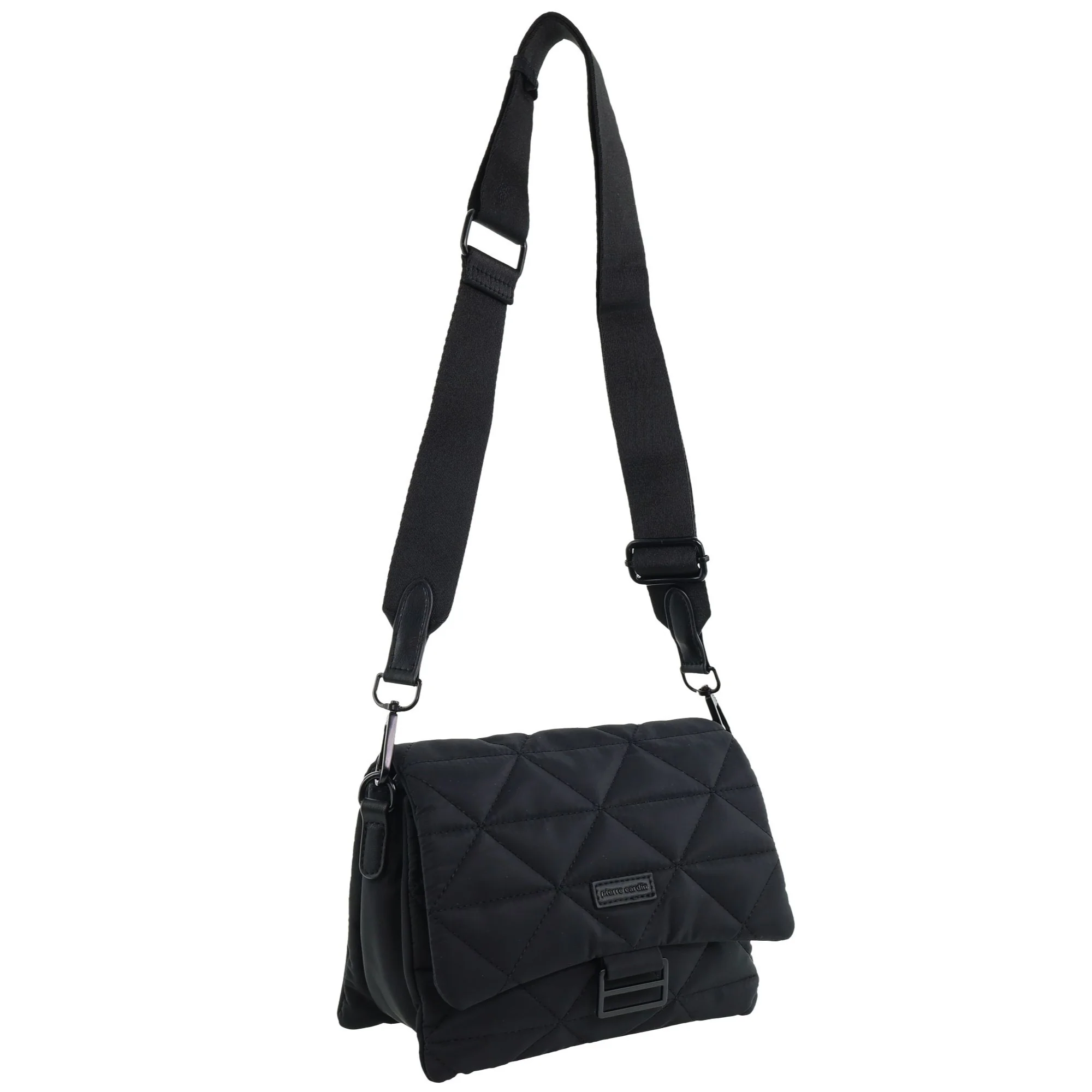 Pierre Cardin Ladies Nylon Textured Crossbody Bag - Image 2