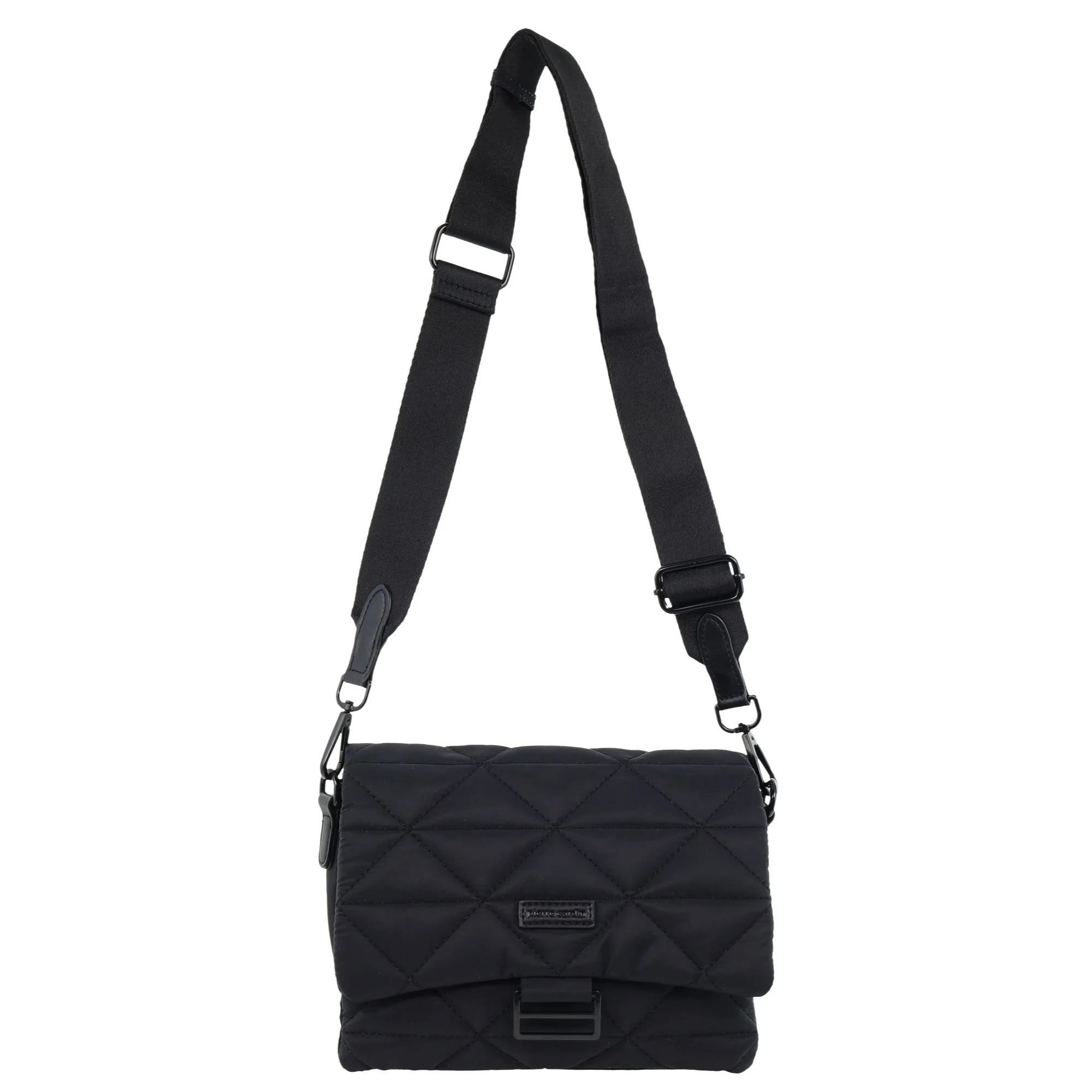 Pierre Cardin Ladies Nylon Textured Crossbody Bag - Image 4