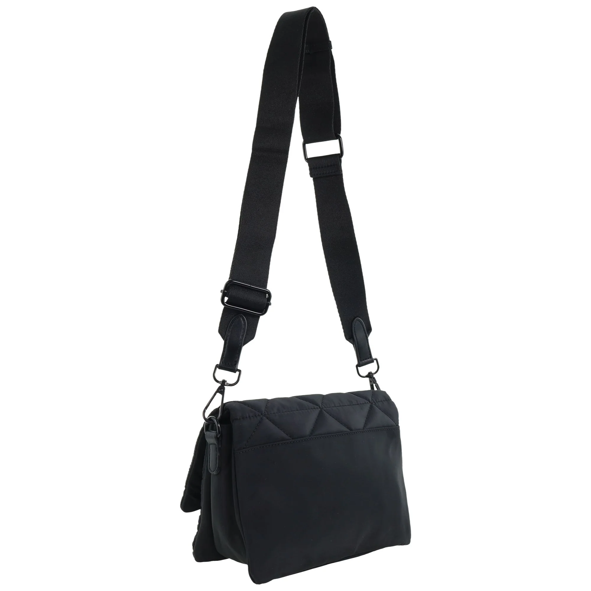 Pierre Cardin Ladies Nylon Textured Crossbody Bag - Image 6