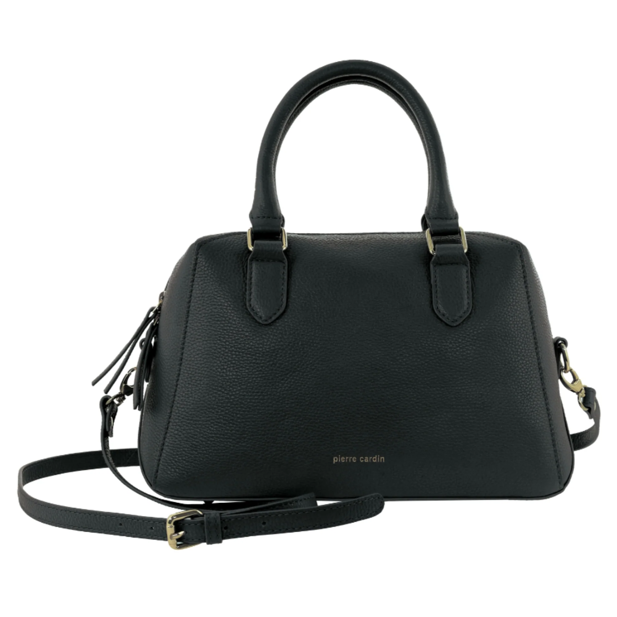 Pierre Cardin Ladies Leather Tote Crossbody Bag - Image 5
