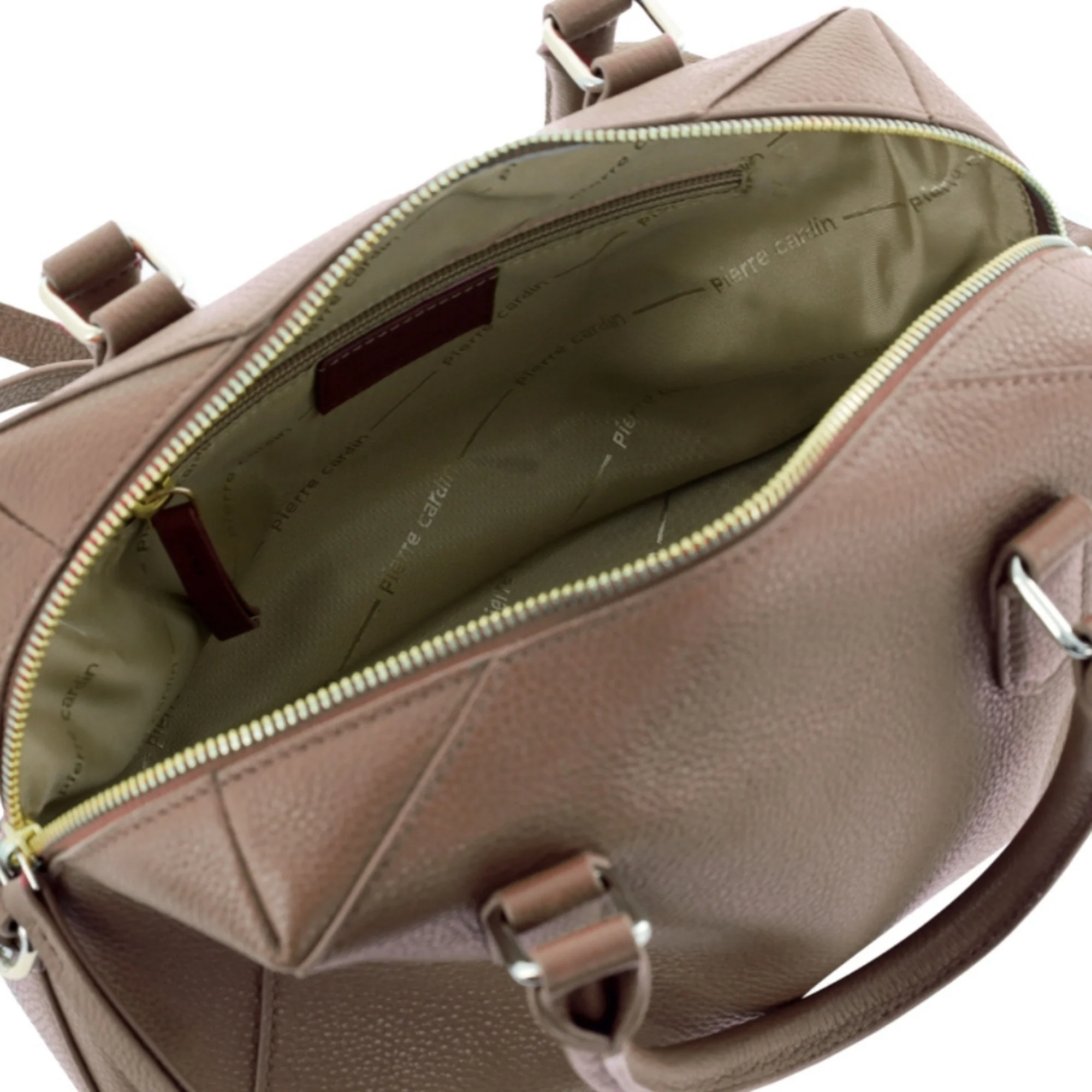 Pierre Cardin Ladies Leather Tote Crossbody Bag - Image 3