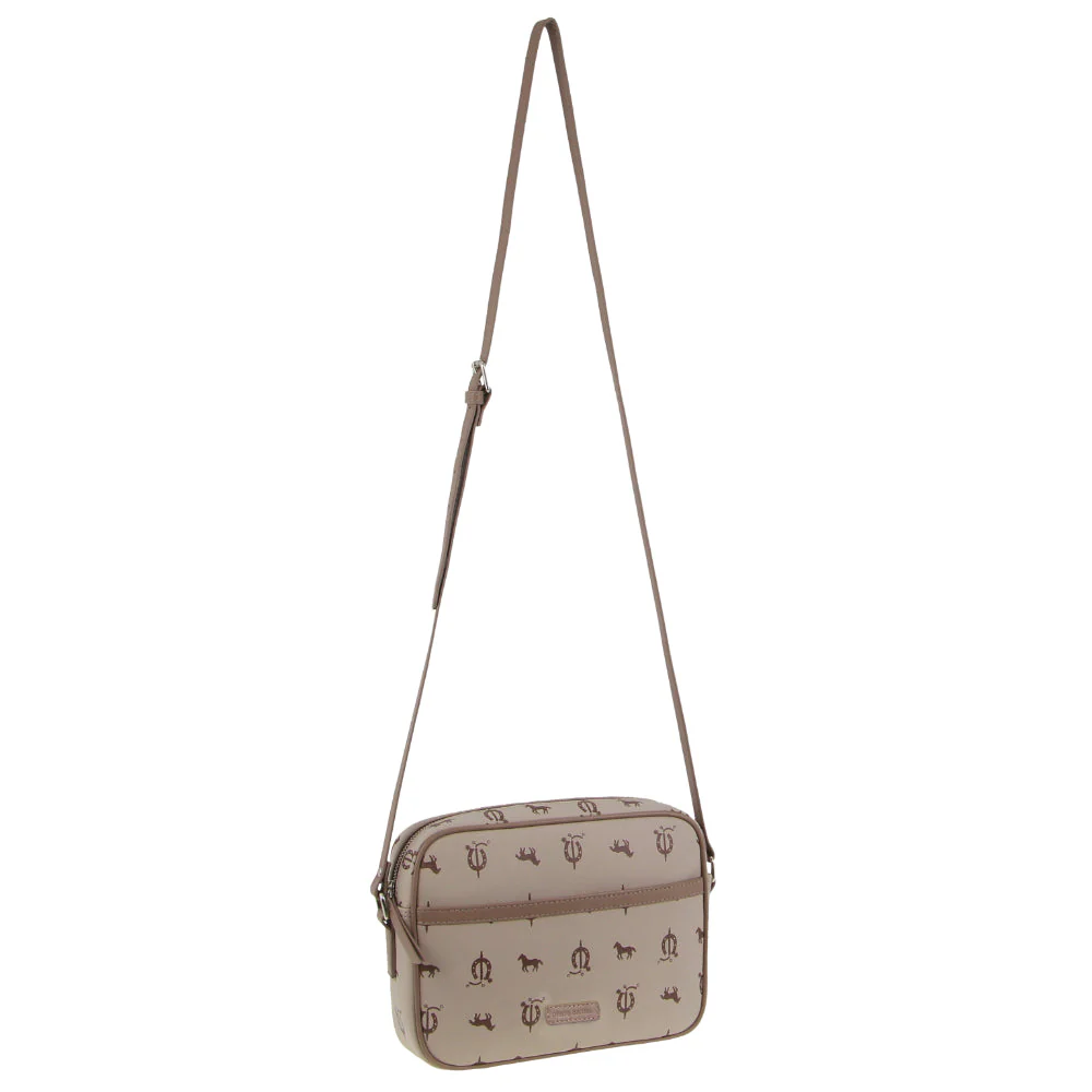 Pierre Cardin Canvas/Leather Trim Square Cross-body Bag - Image 5