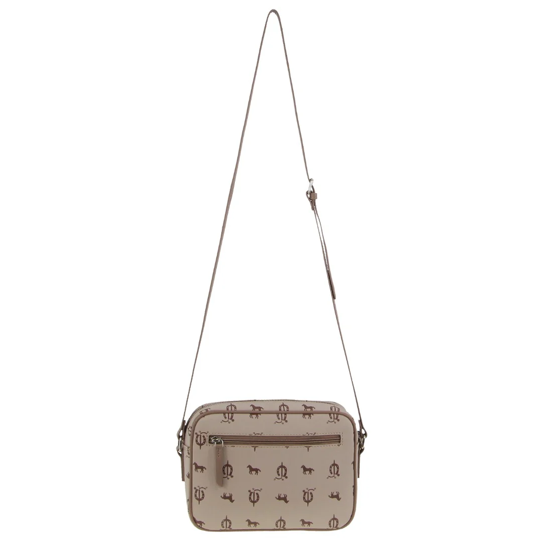 Pierre Cardin Canvas/Leather Trim Square Cross-body Bag - Image 6