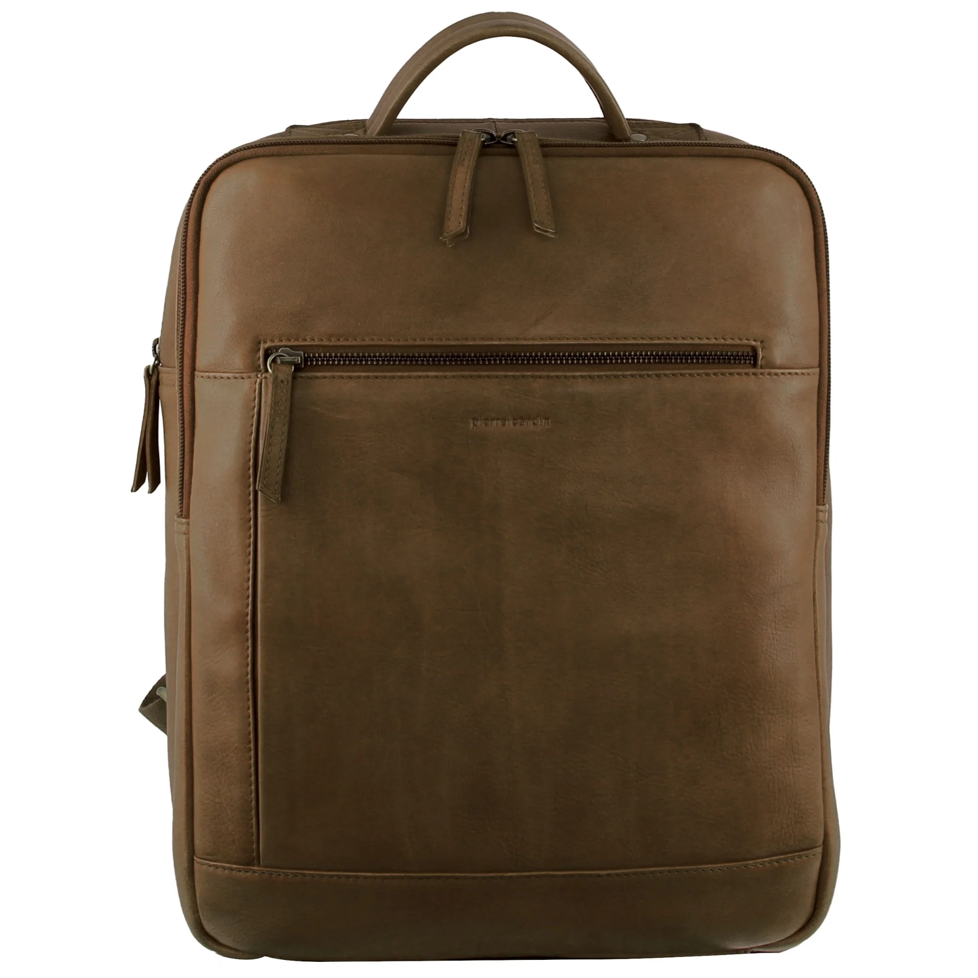 Pierre Cardin Leather Business/Laptop Backpack - Image 4