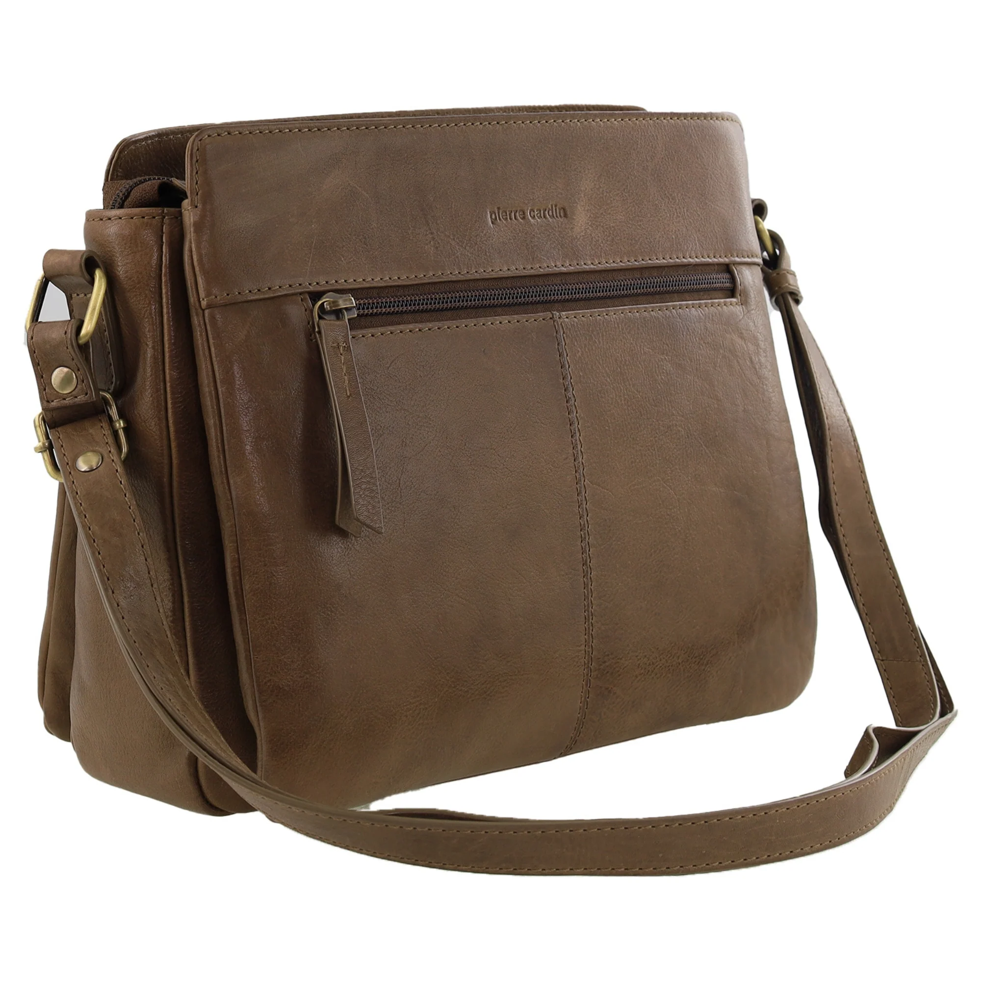 Pierre Cardin Leather Cross-Body Bag - Image 4