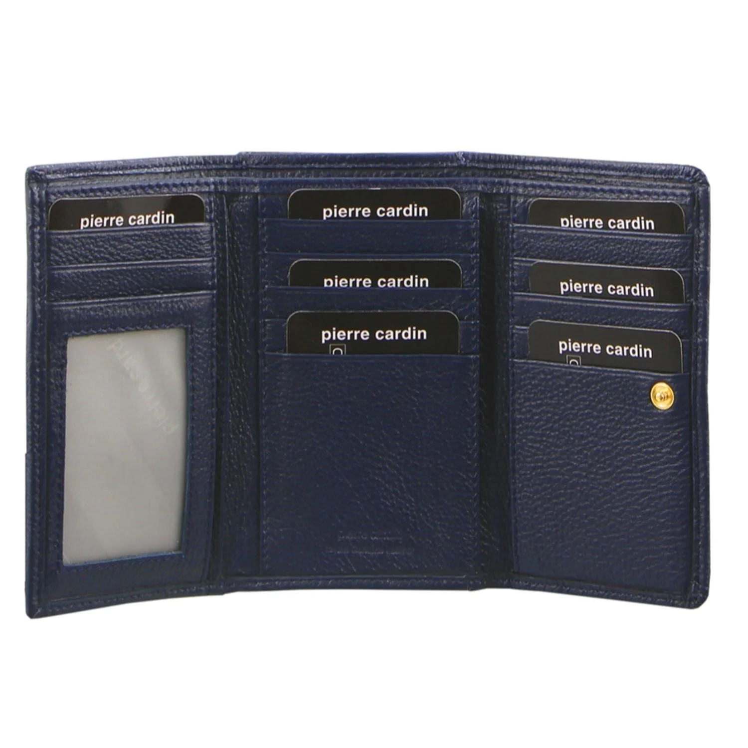 Pierre Cardin Leather Ladies Tri-Fold Wallet - Image 2
