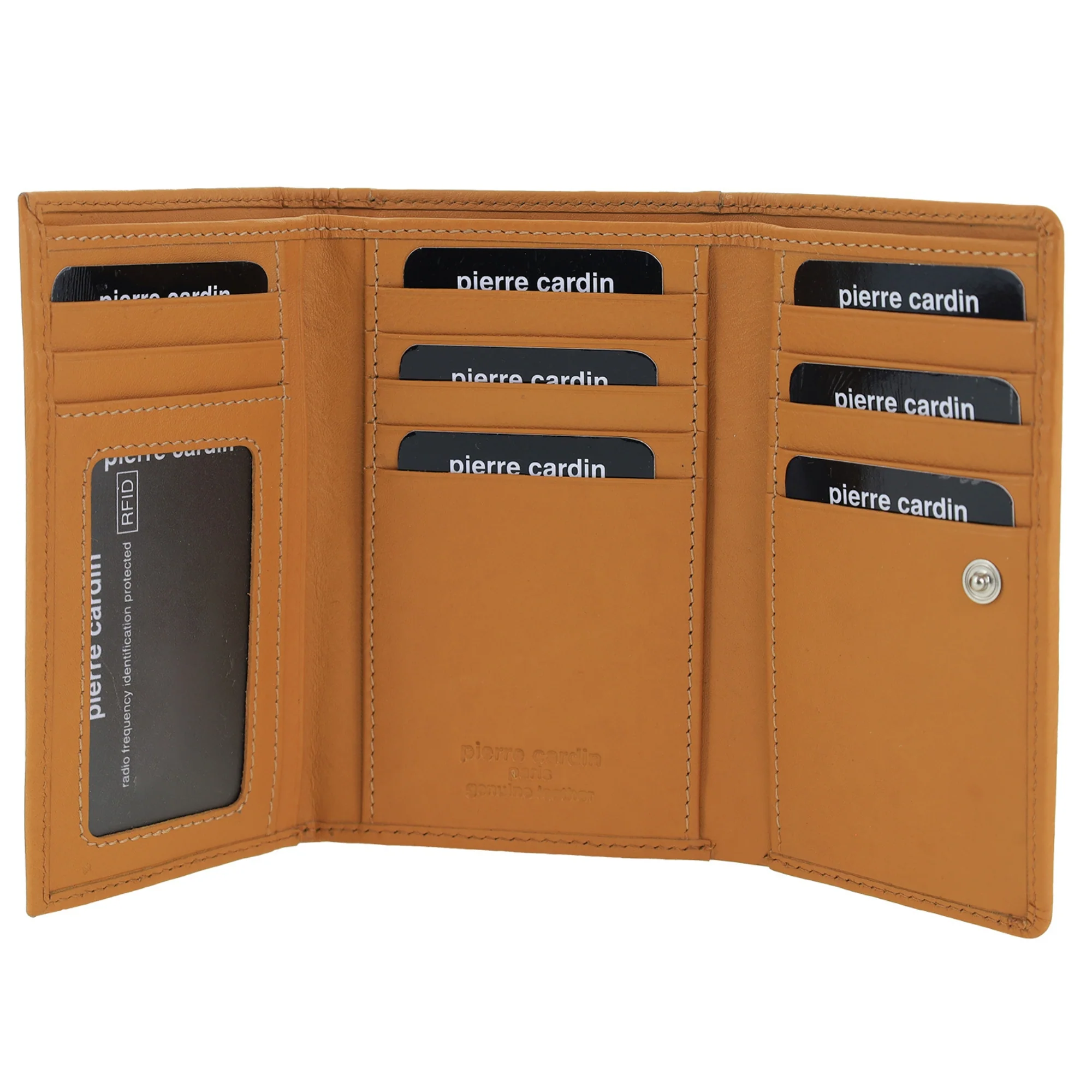 Pierre Cardin Leather Ladies Tri-Fold Wallet - Image 2