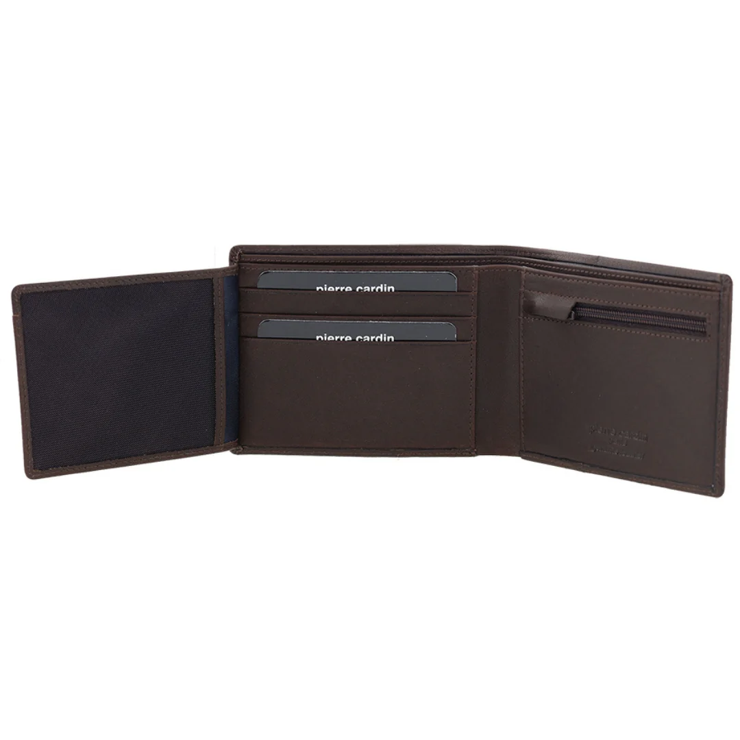 Pierre Cardin Leather Men's Bi-Fold Wallet - Image 2