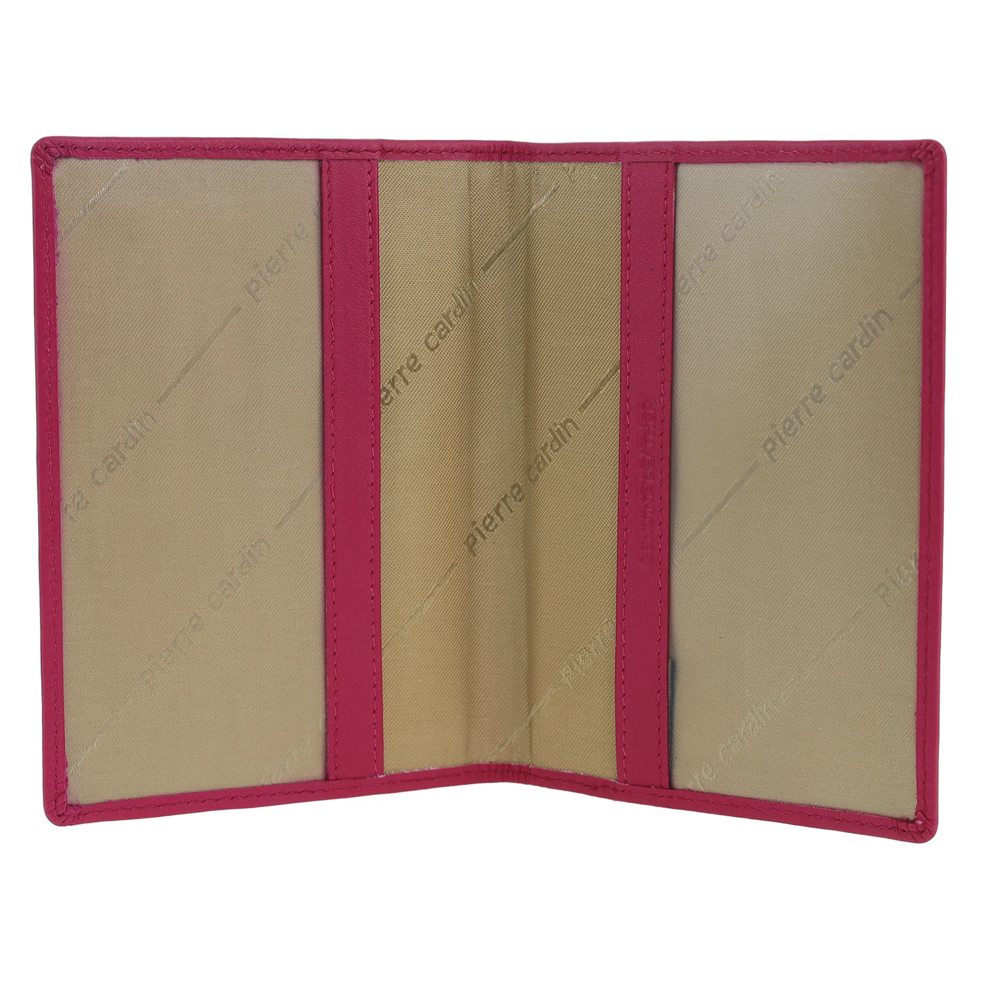 Pierre Cardin Leather Passport Wallet Cover - Image 2