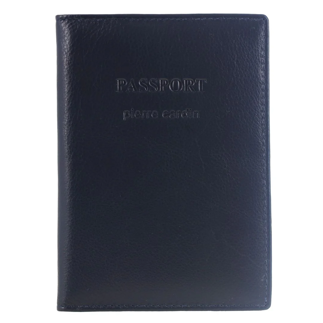 Pierre Cardin Leather Passport Wallet Cover