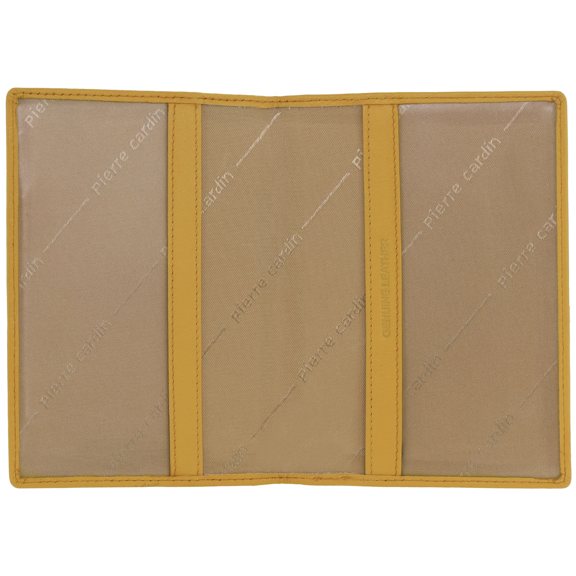 Pierre Cardin Leather Passport Wallet Cover - Image 2