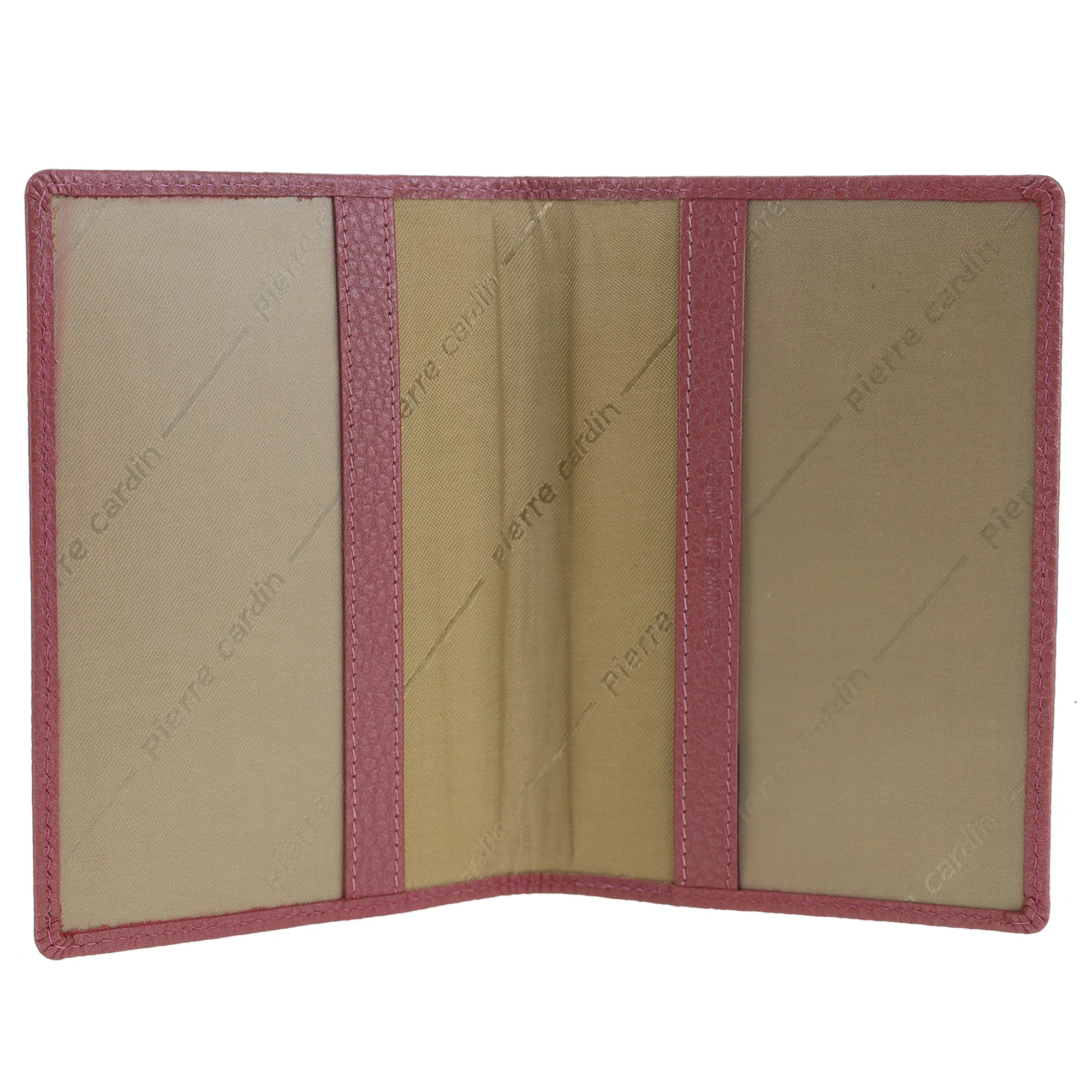 Pierre Cardin Leather Passport Wallet Cover - Image 2