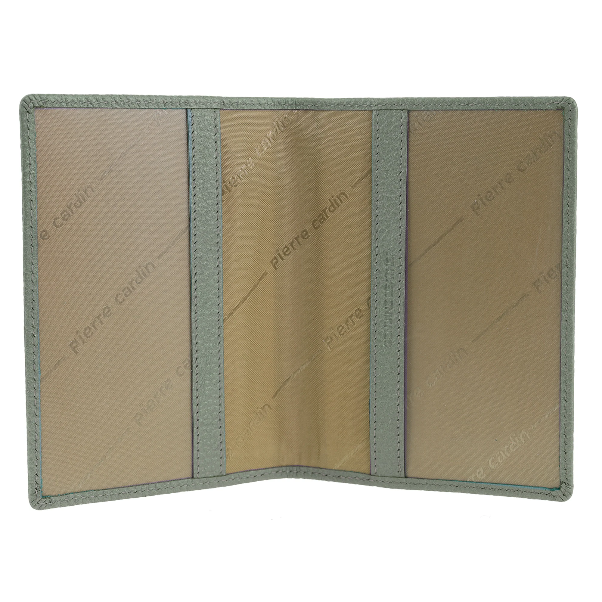 Pierre Cardin Leather Passport Wallet Cover - Image 2