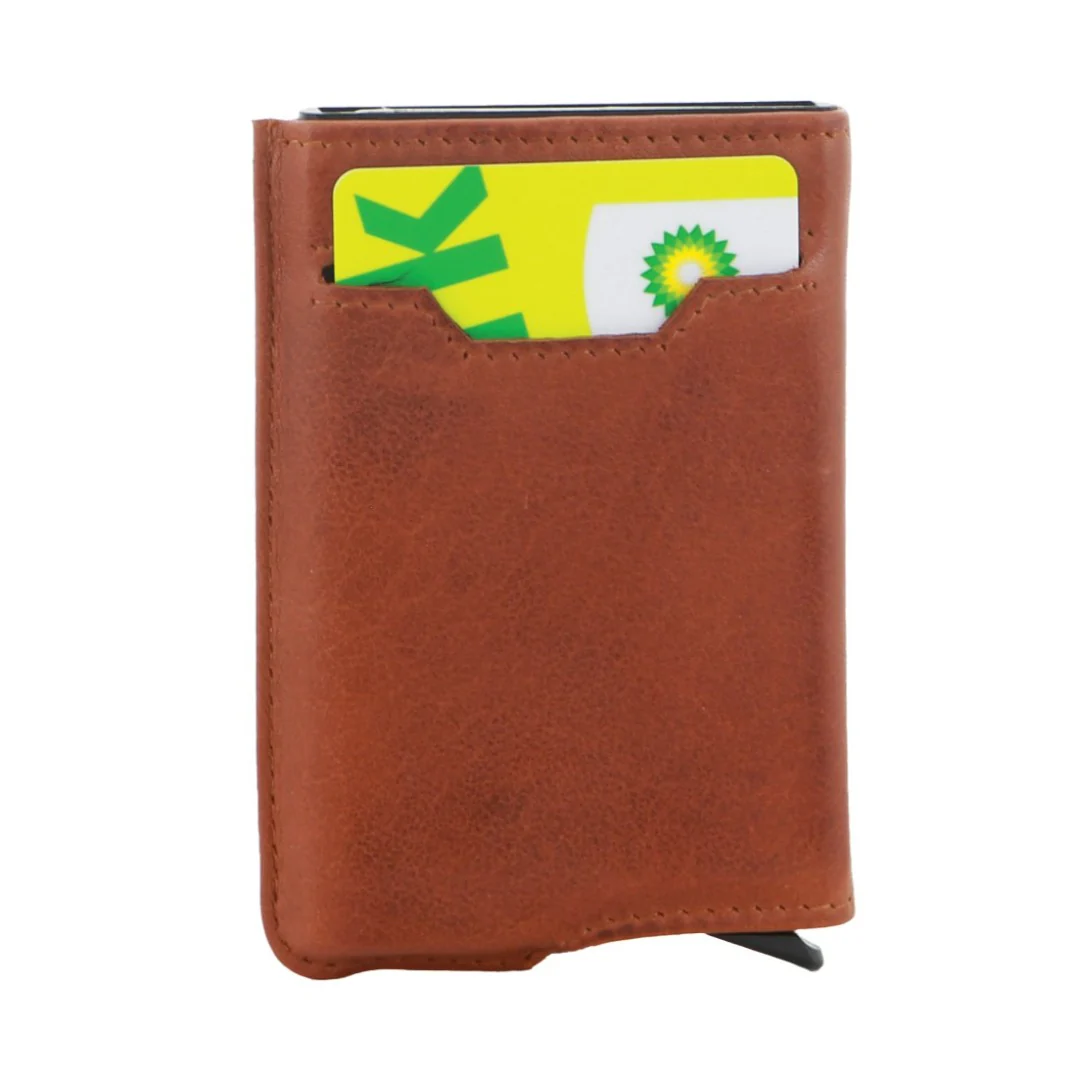 Pierre Cardin Leather Smart Slide Card Holder Tab Wallet - Image 3