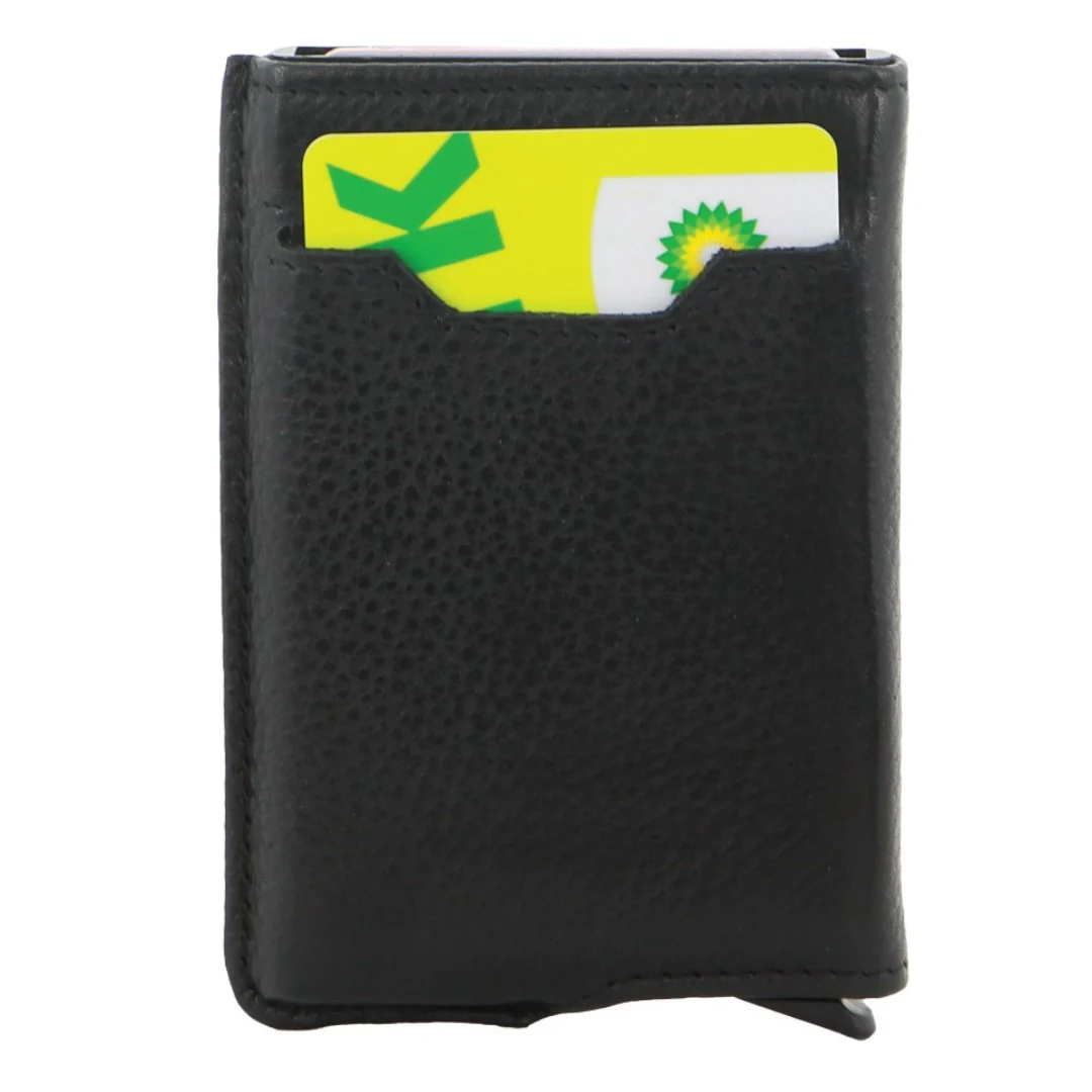 Pierre Cardin Leather Smart Slide Card Holder Tab Wallet - Image 3