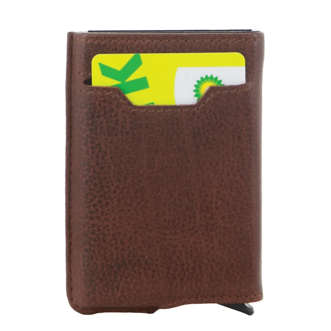 Pierre Cardin Leather Smart Slide Card Holder Tab Wallet - Image 3