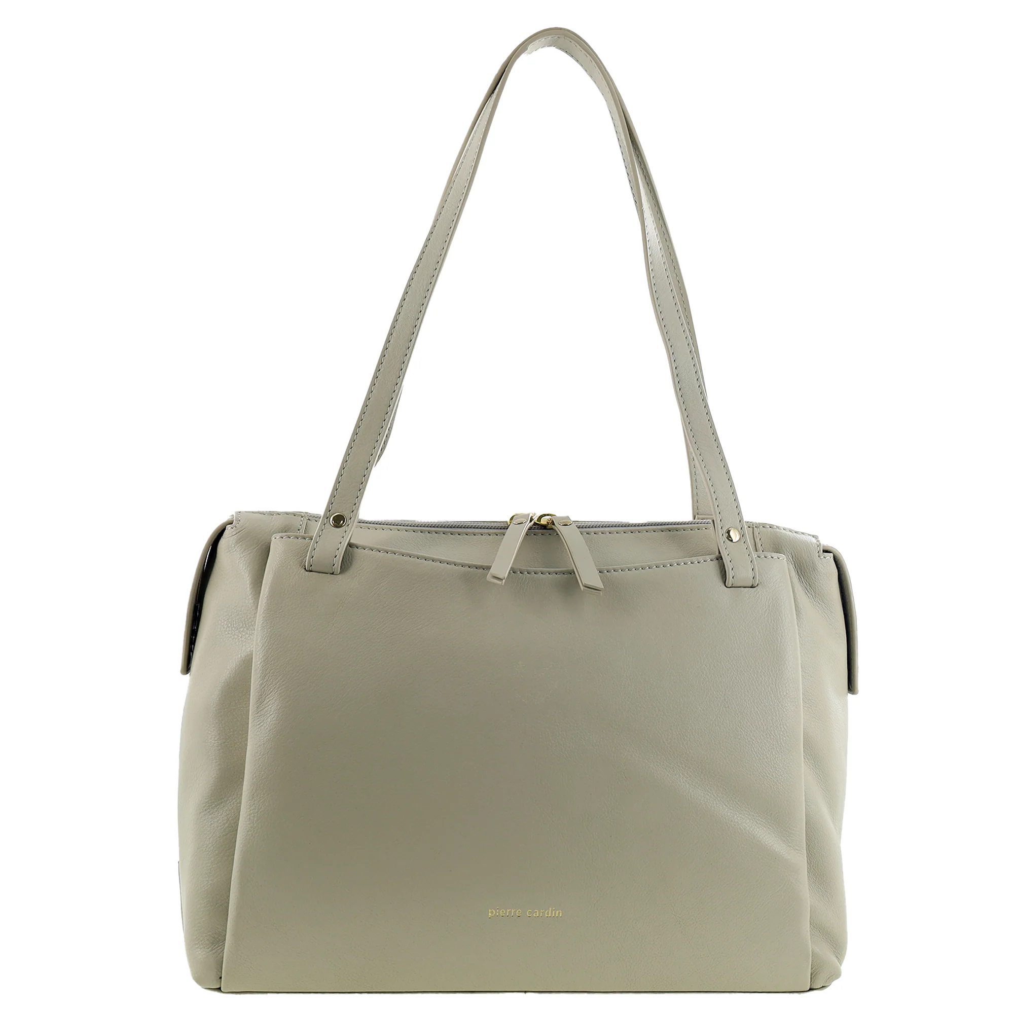 Pierre Cardin Leather Tote Bag - Image 4