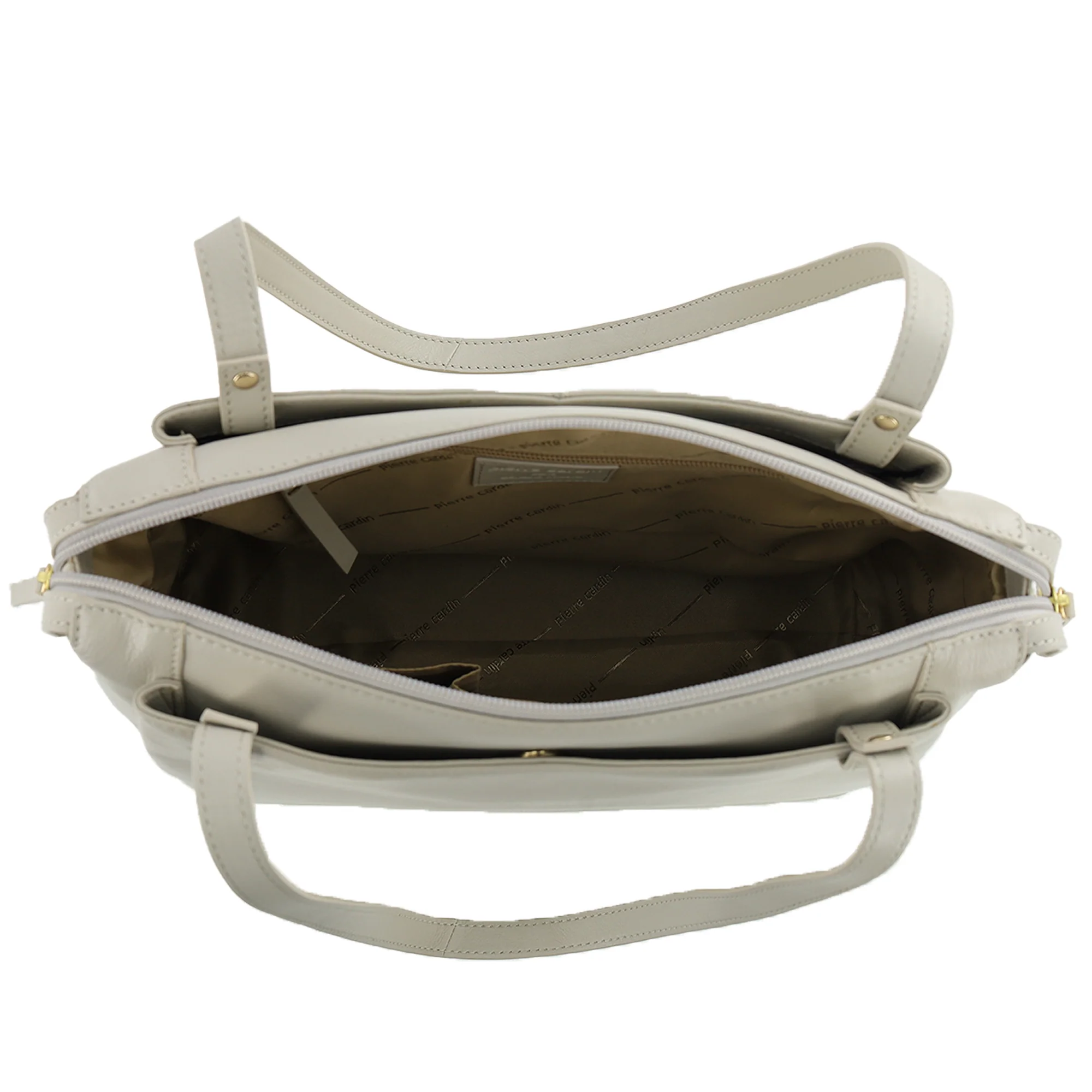 Pierre Cardin Leather Tote Bag - Image 5