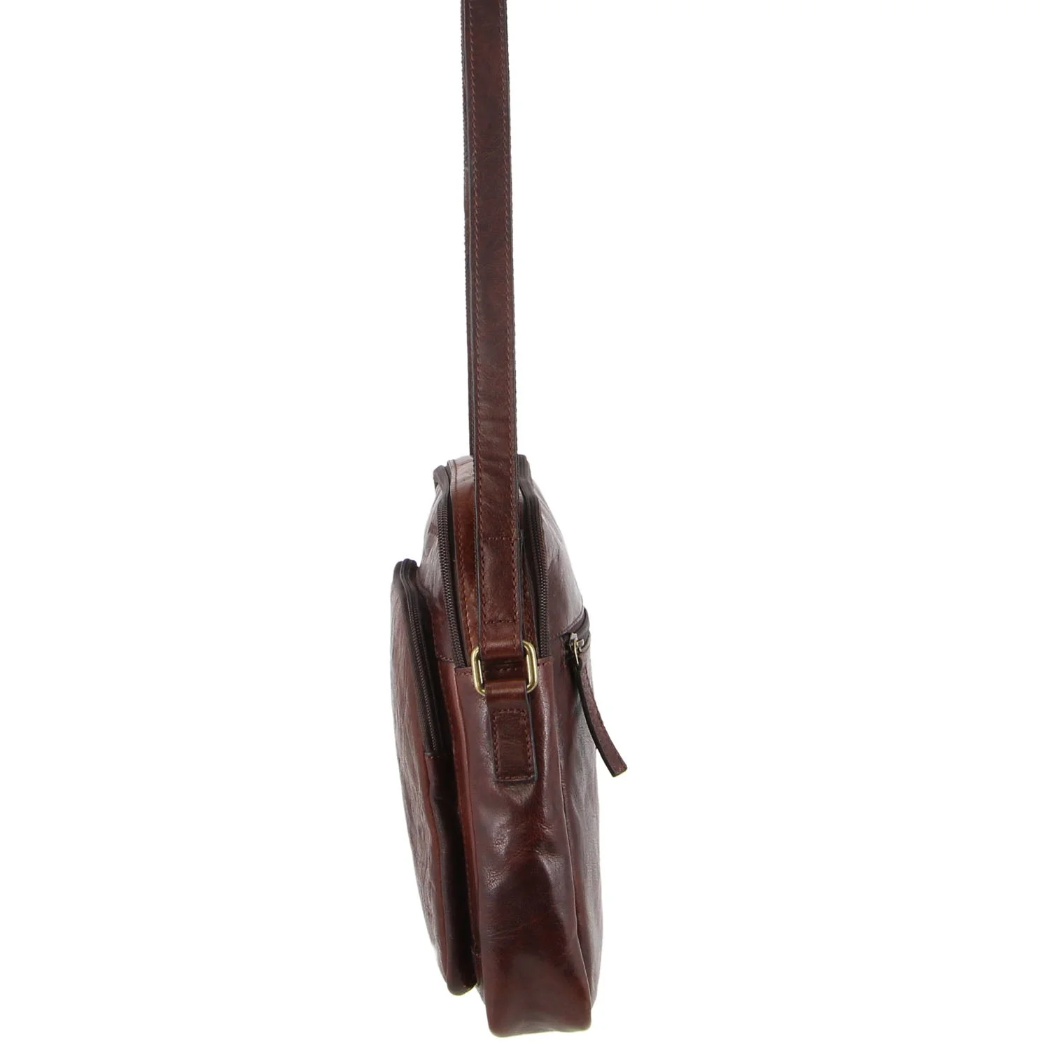 Pierre Cardin Leather Unisex Cross-Body Bag - Image 2