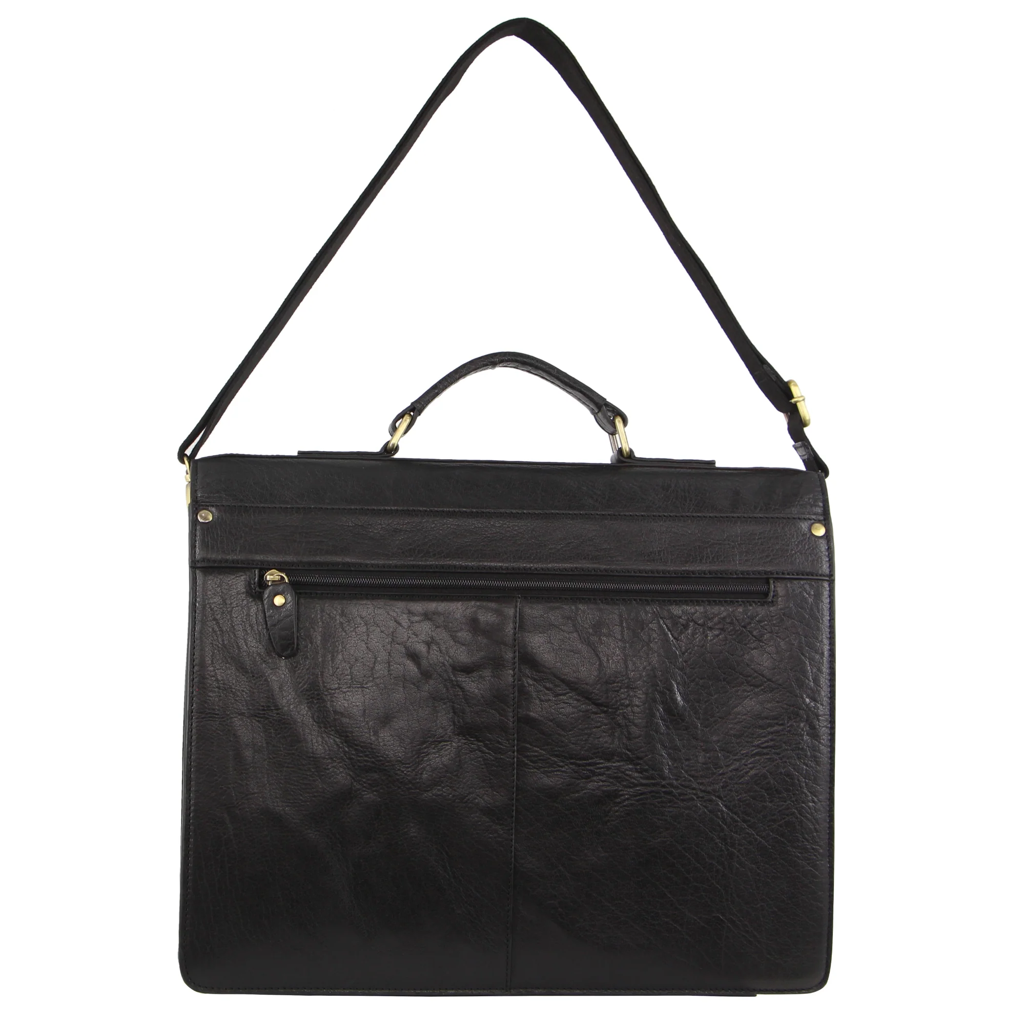 Pierre Cardin Men's Leather Business/Computer Bag - Image 4