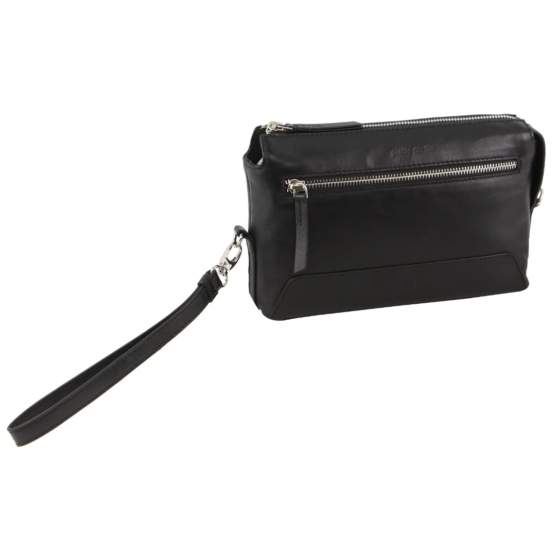 Pierre Cardin Men's Leather Organiser Bag