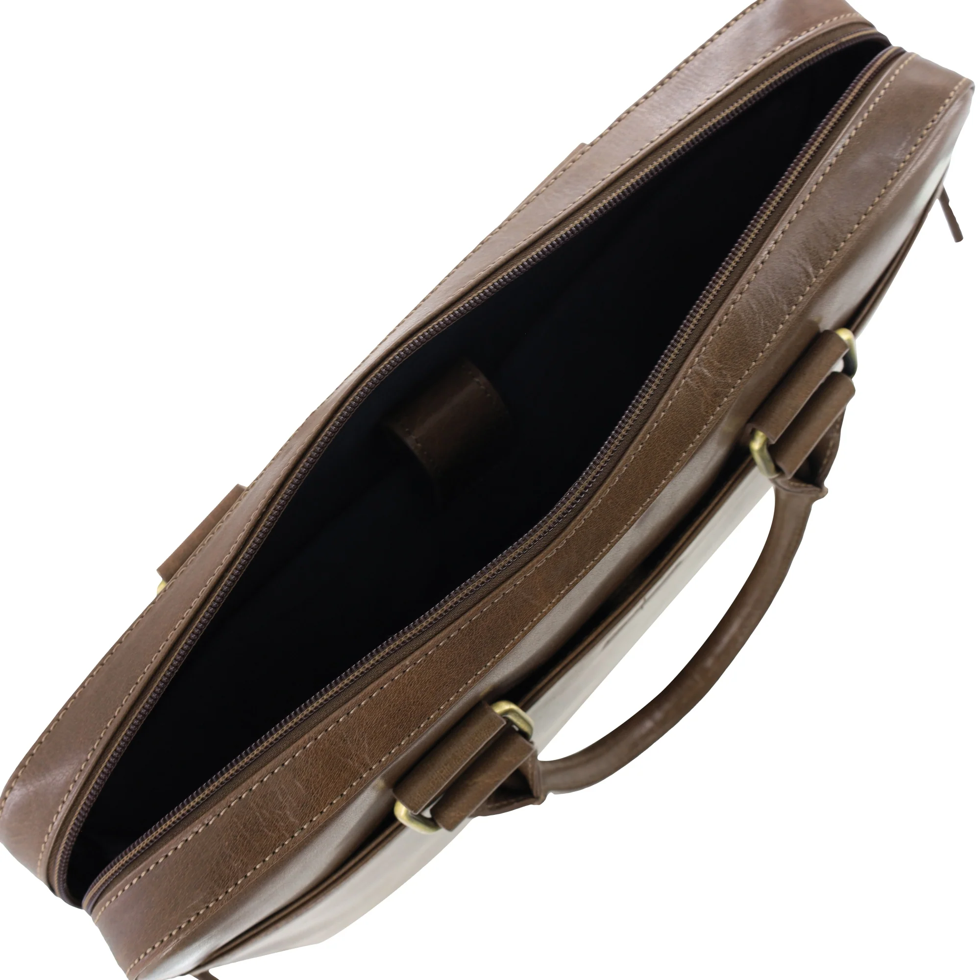 Pierre Cardin Men's Leather Business Satchel Bag - Image 2