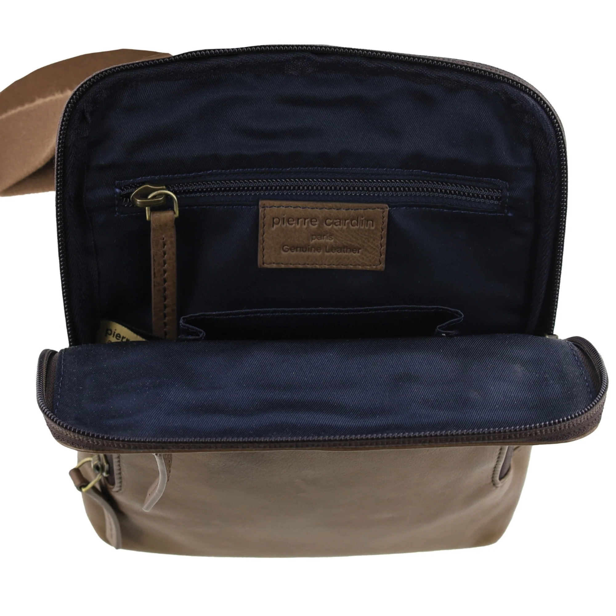 Pierre Cardin Men's Leather Casual Crossbody Bag - Image 5